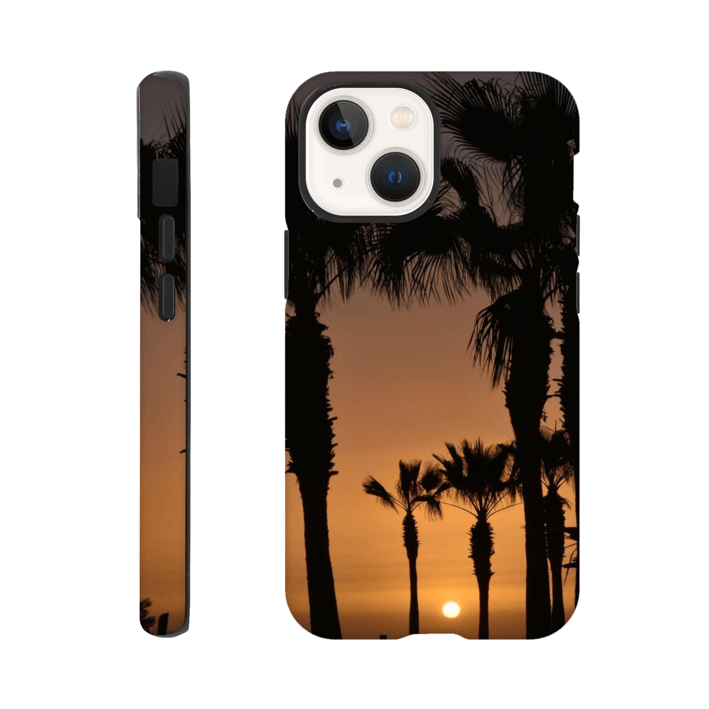 Twilight Palms Silhouette - Tough Phone Case - JDivine