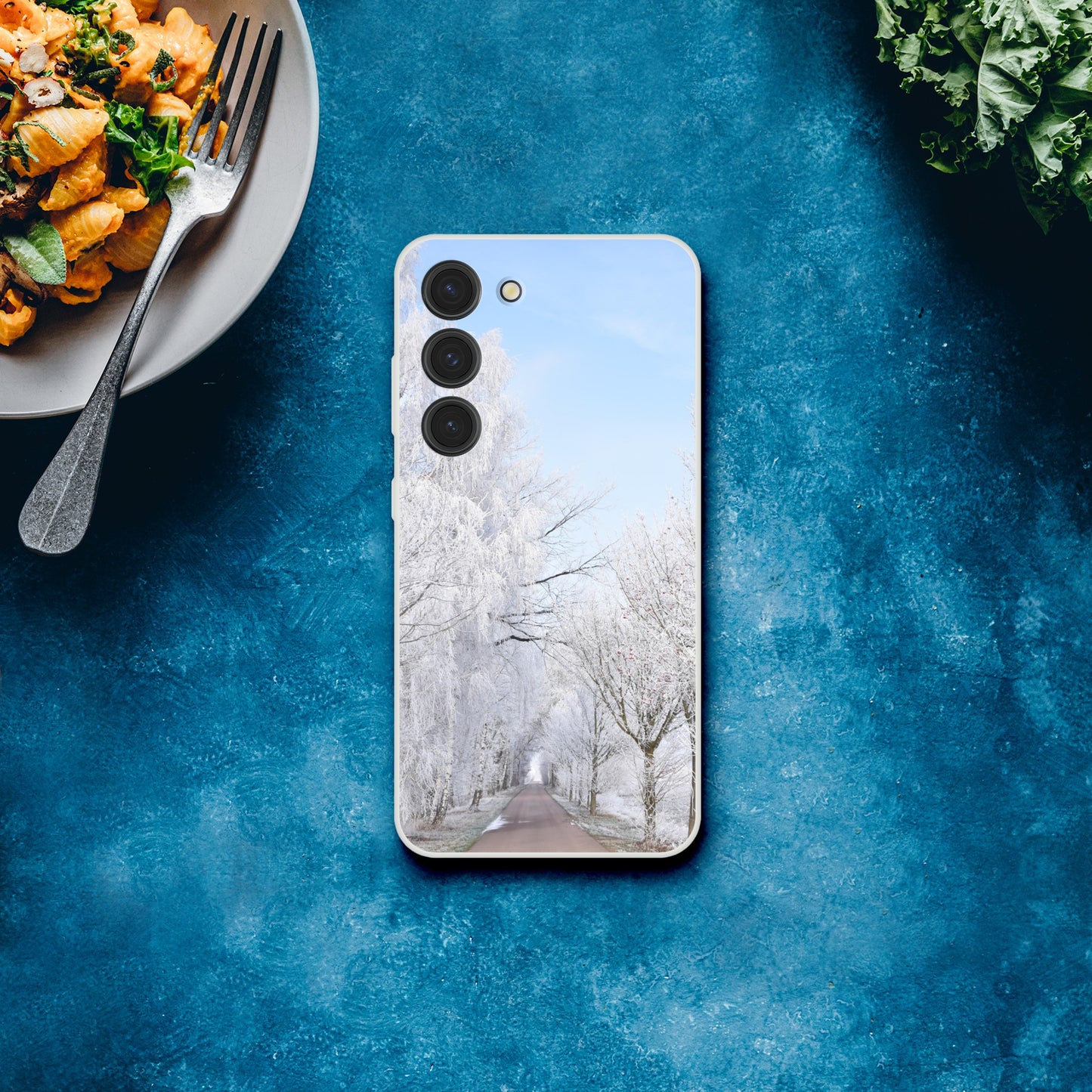 Winter’s Silent Path - Flexi Phone Case - JDivine