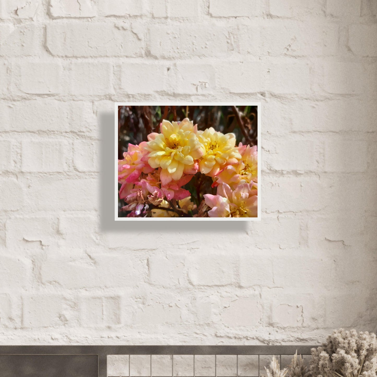 Soft Bloom Harmony - Framed Poster - JDivine