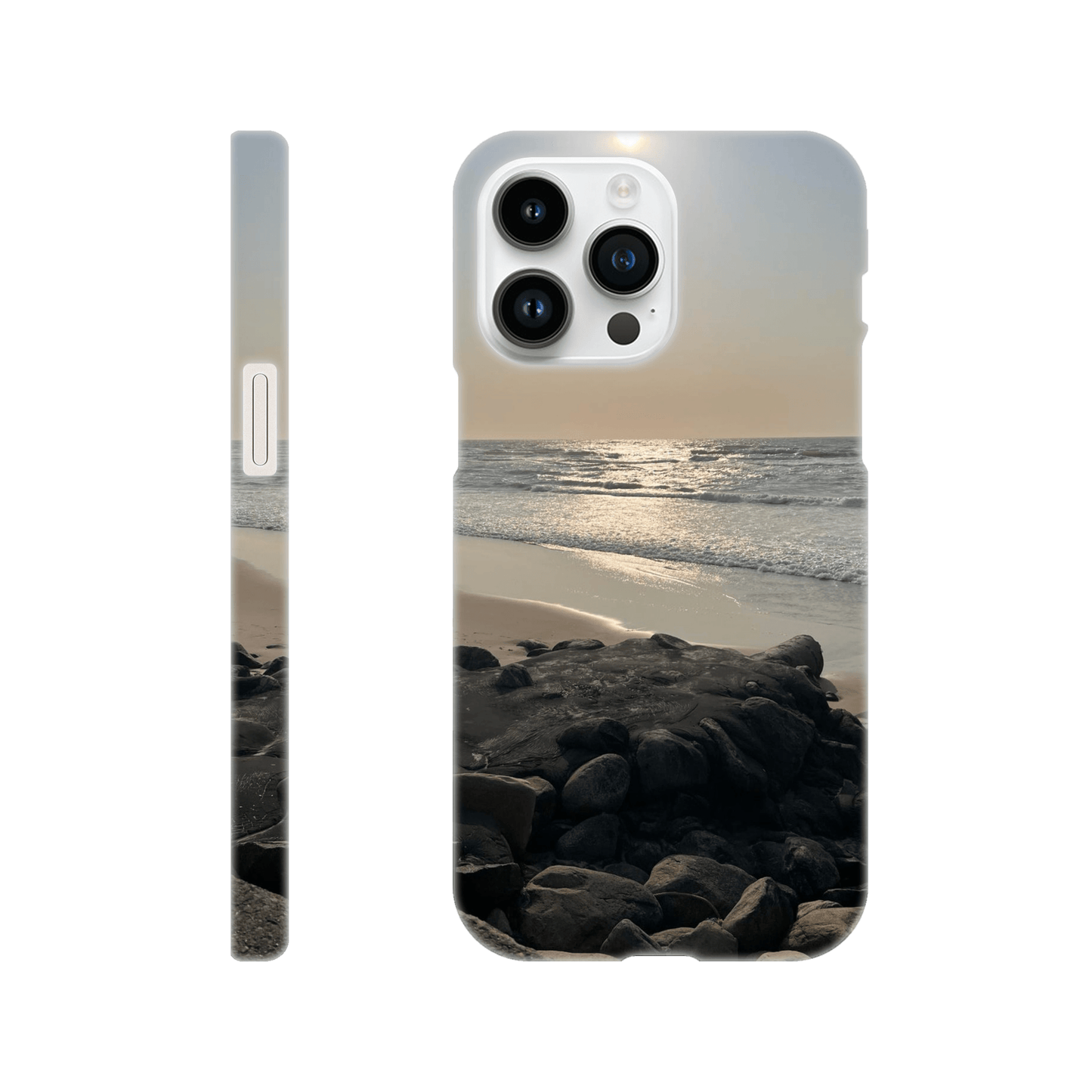 Sunlit Shores - Slim Phone Case - JDivine