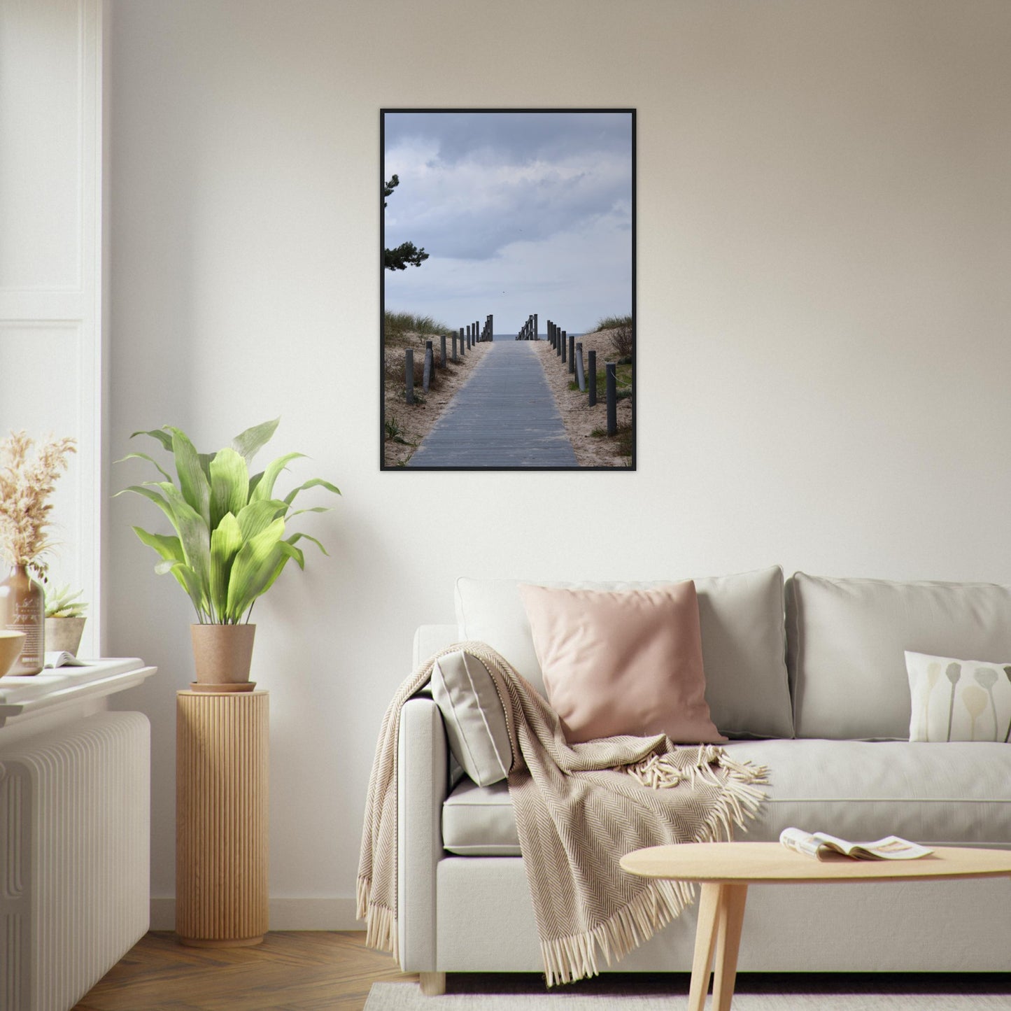Seashore Boardwalk - Poster with Hanger - JDivine