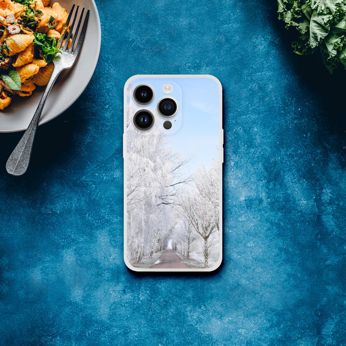 Winter’s Silent Path - Flexi Phone Case - JDivine