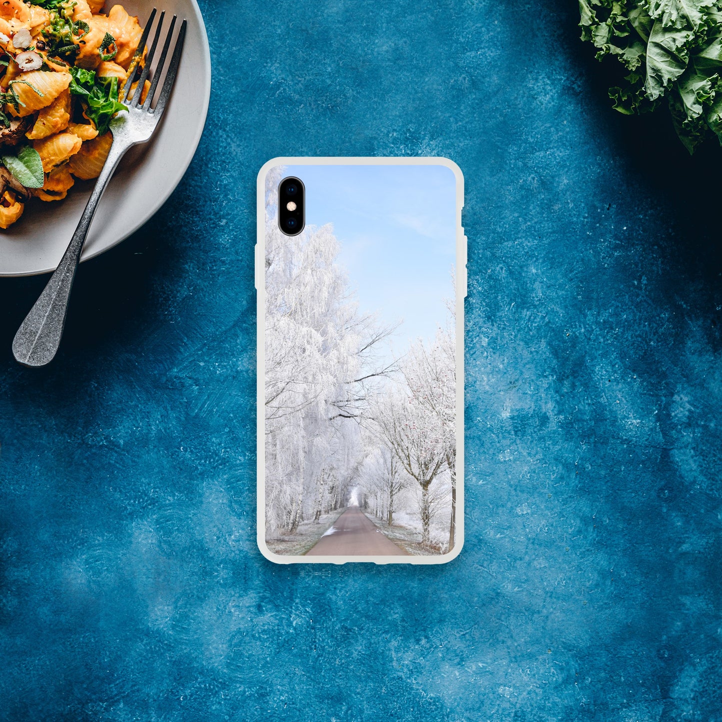 Winter’s Silent Path - Flexi Phone Case - JDivine