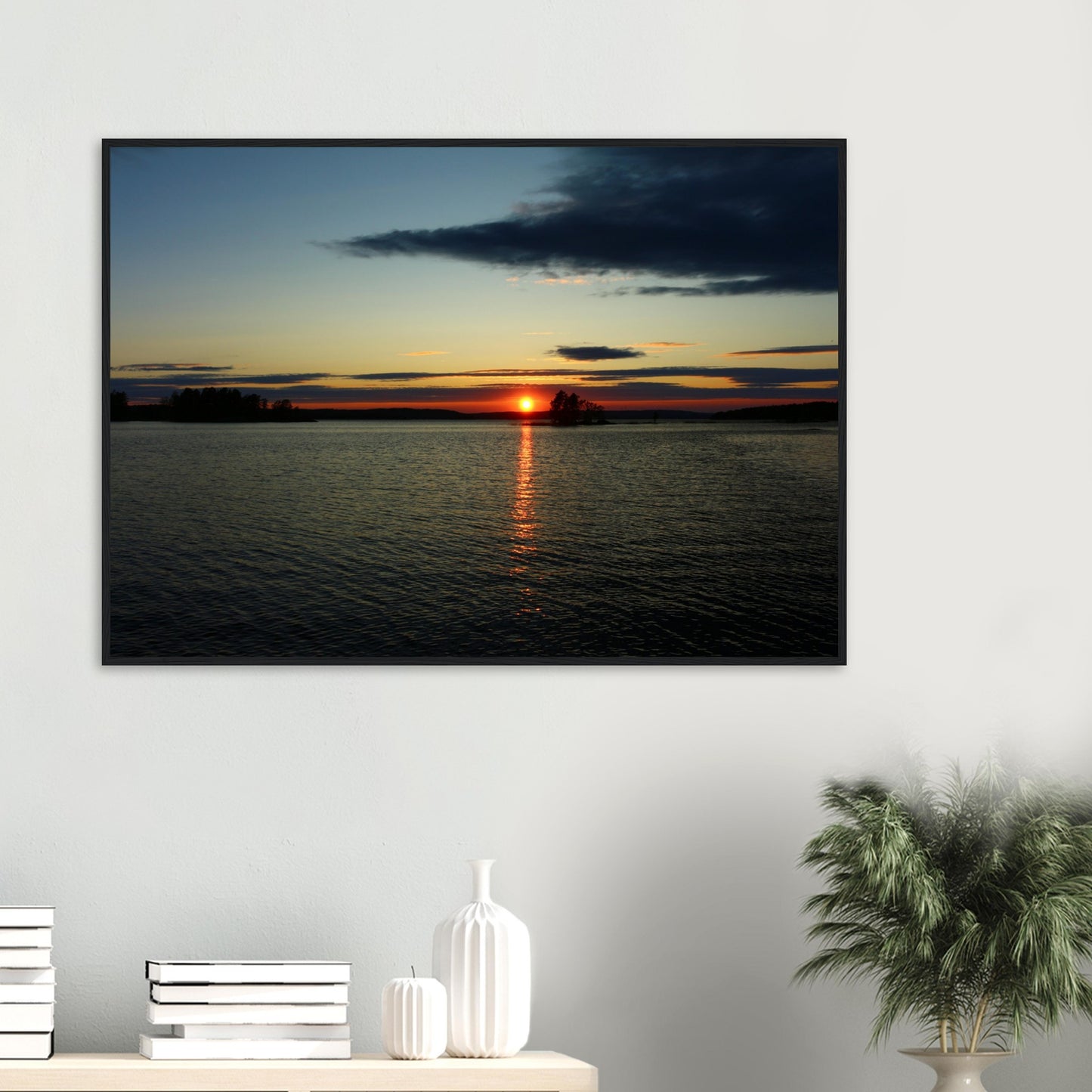 Serene Sunrise - Framed Poster - JDivine