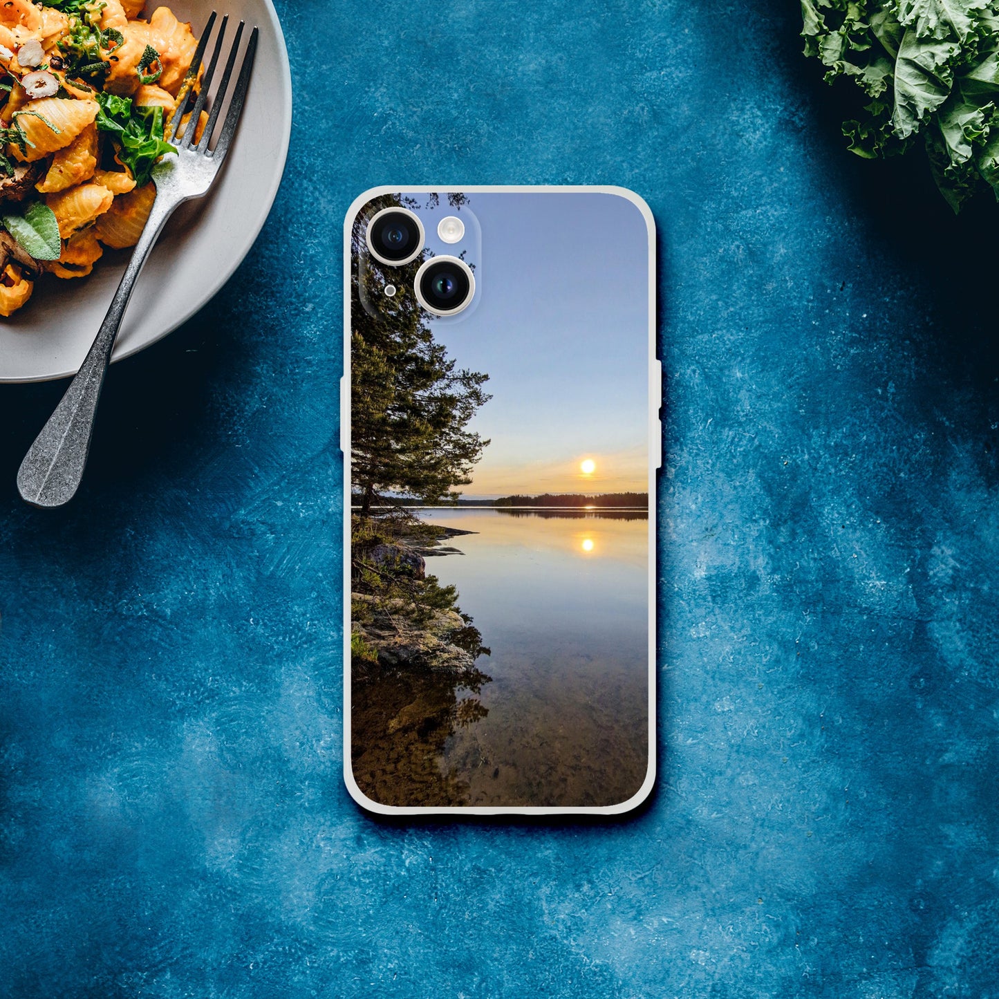 Calm Lake Serenity - Flexi Phone Case - JDivine