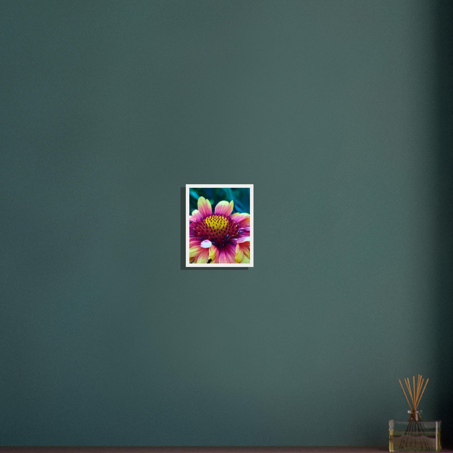 Vibrant Petal Symphony - Framed Poster - JDivine