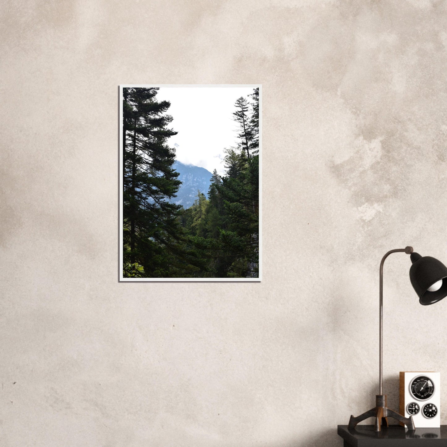 Veiled Ascent - Framed Poster - JDivine