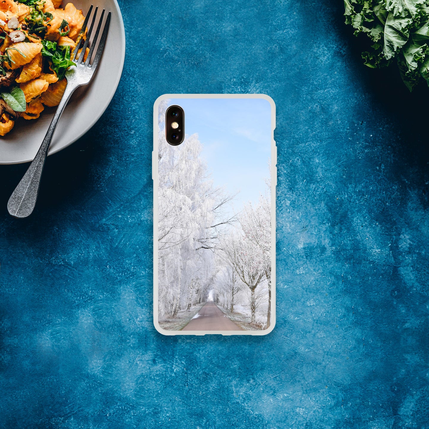 Winter’s Silent Path - Flexi Phone Case - JDivine