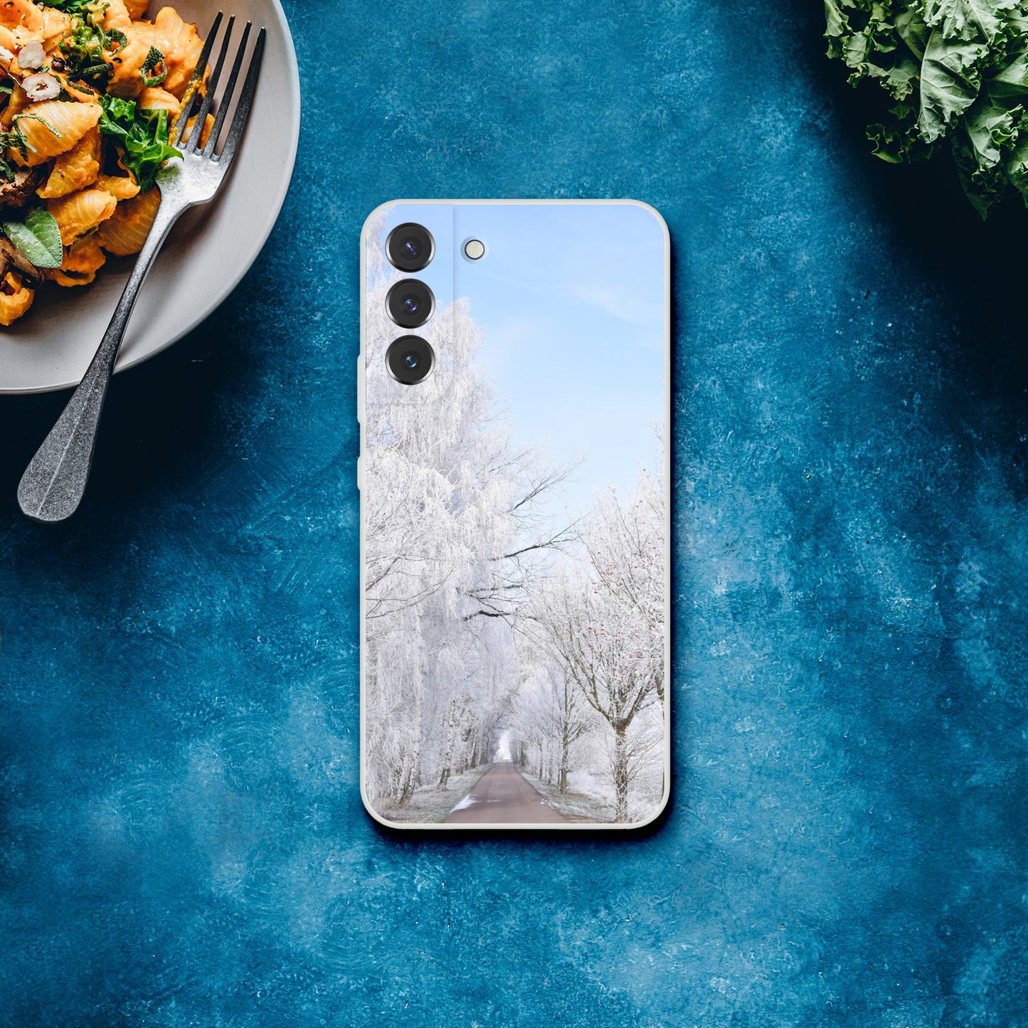 Winter’s Silent Path - Flexi Phone Case - JDivine