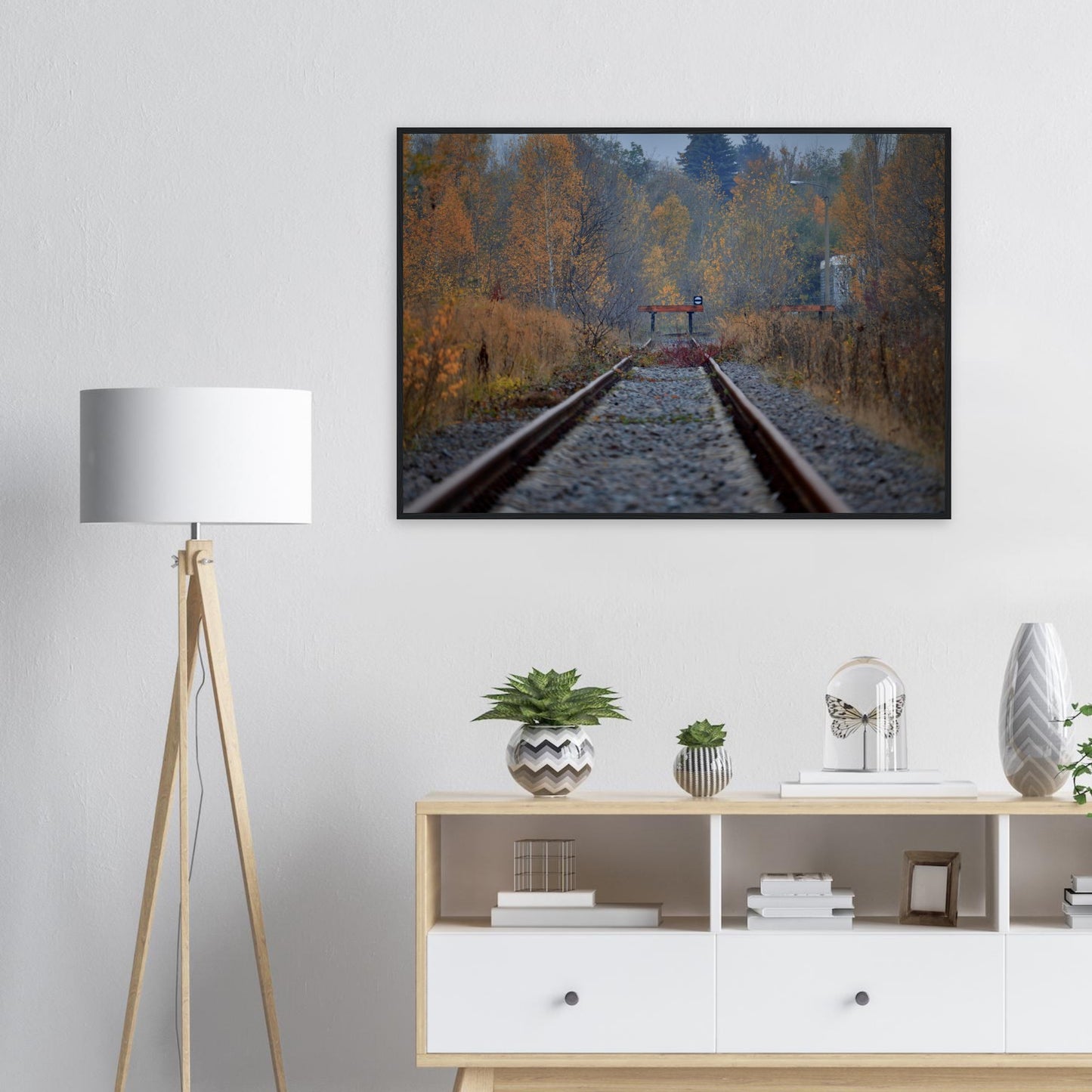 Abandoned Tracks - Framed Poster - JDivine