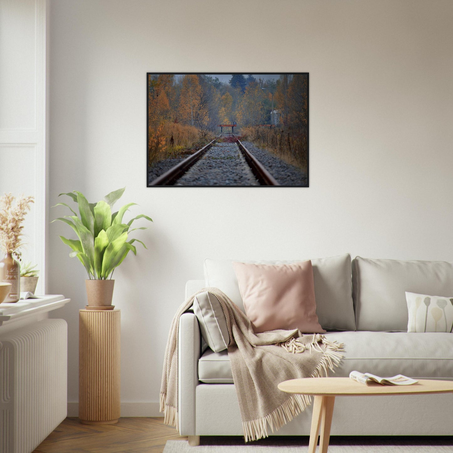 Abandoned Tracks - Framed Poster - JDivine