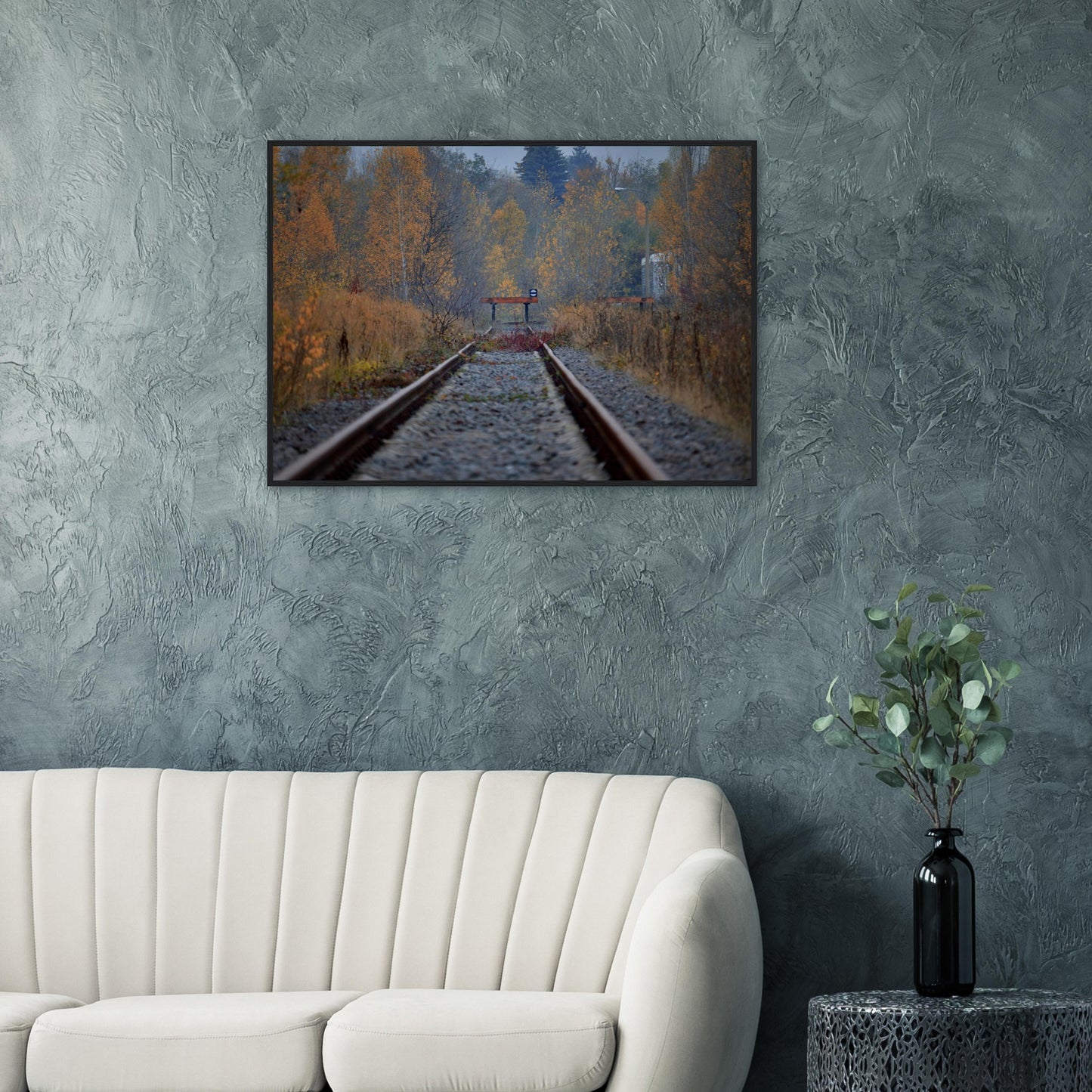 Abandoned Tracks - Framed Poster - JDivine