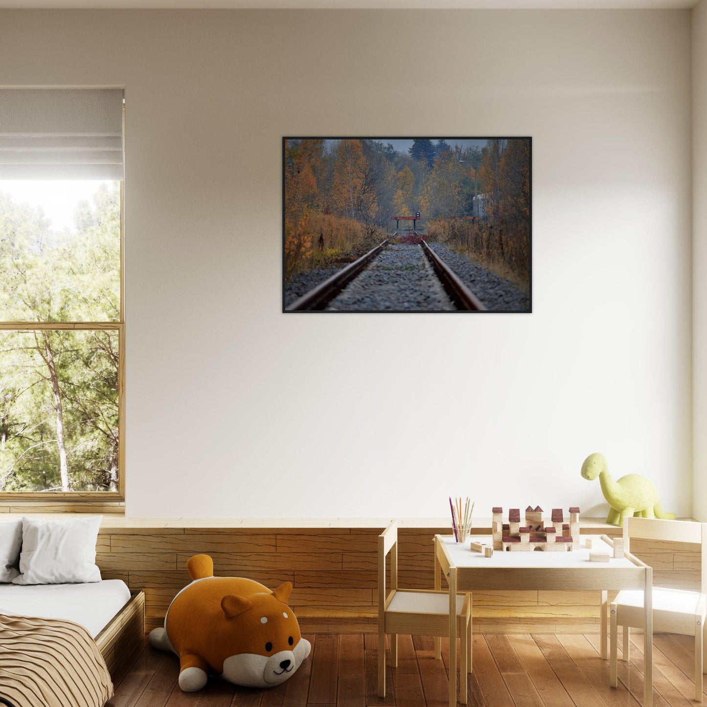 Abandoned Tracks - Framed Poster - JDivine