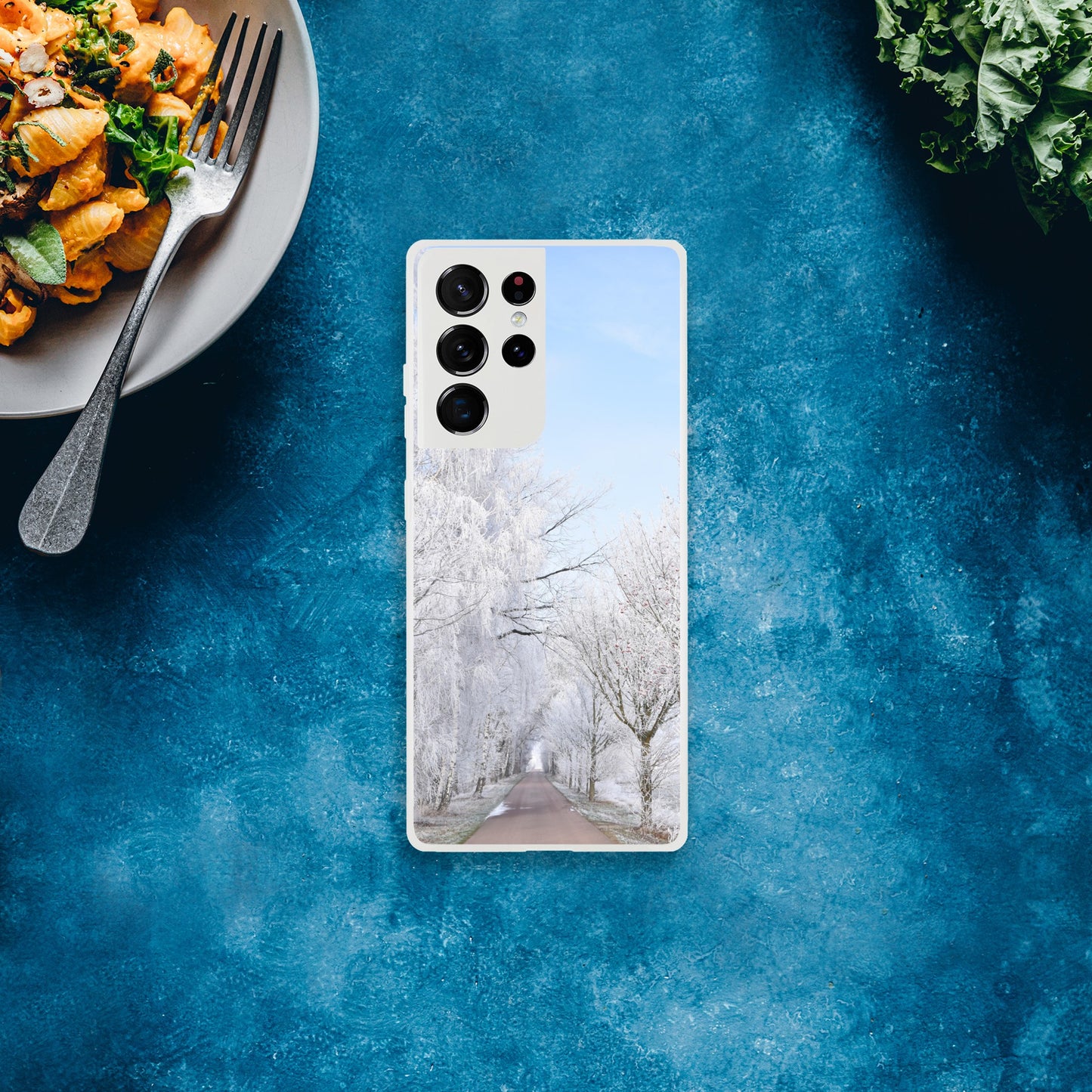 Winter’s Silent Path - Flexi Phone Case - JDivine