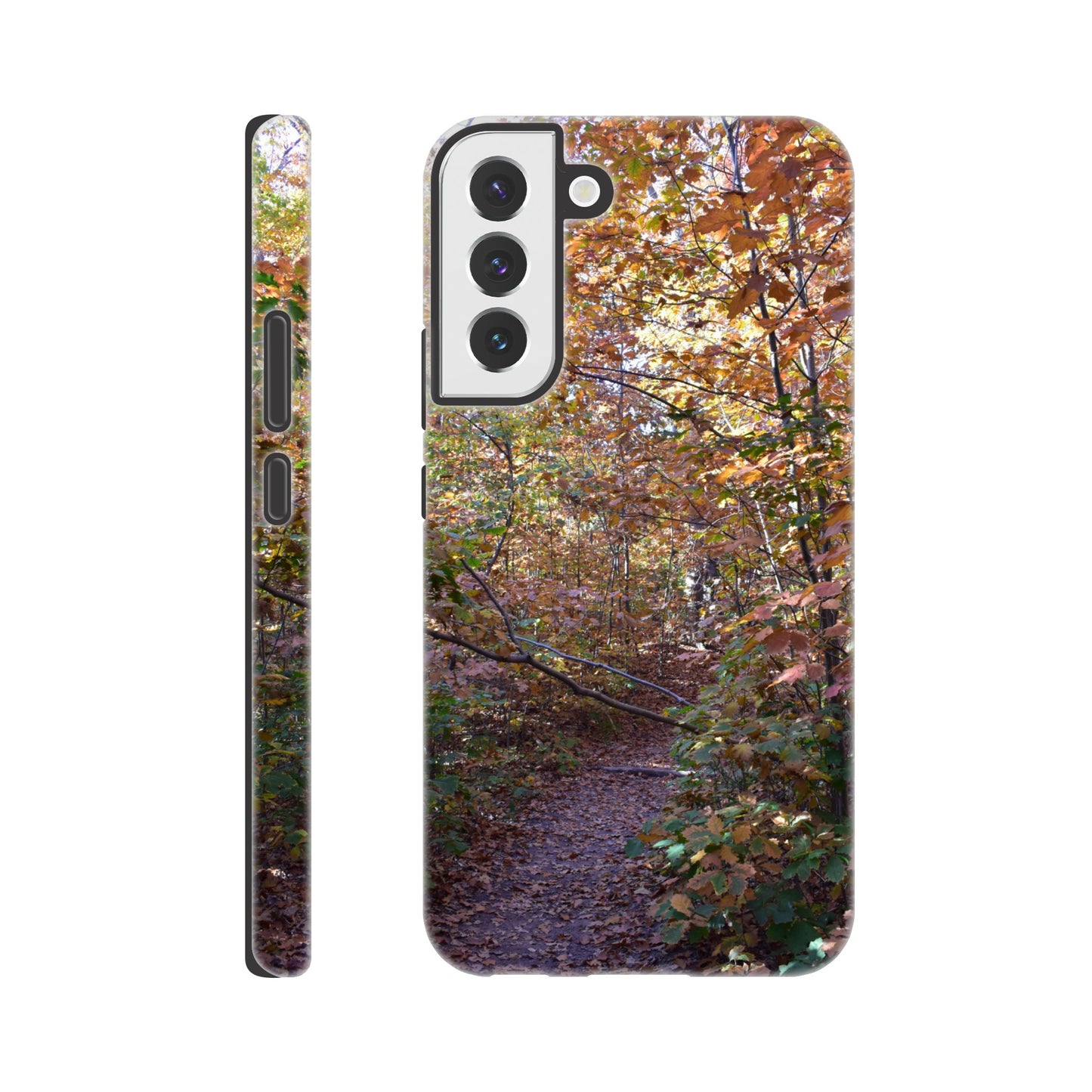 Pathway of Leaves – Tough Phone Case - JDivine