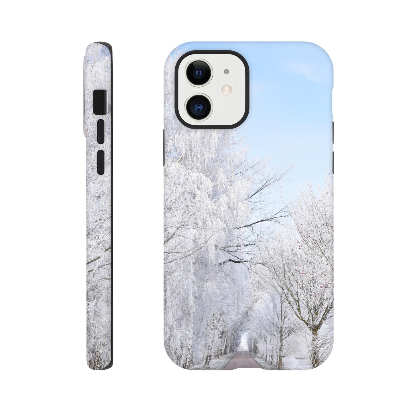 Winter’s Silent Path - Tough Phone Case - JDivine