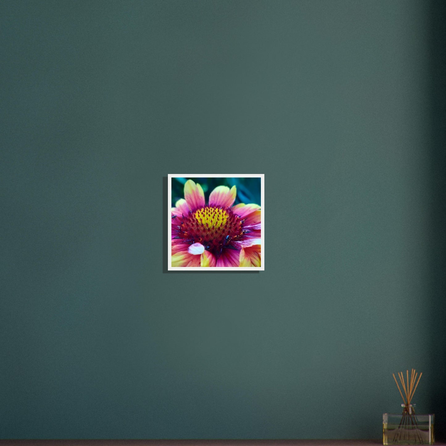 Vibrant Petal Symphony - Framed Poster - JDivine