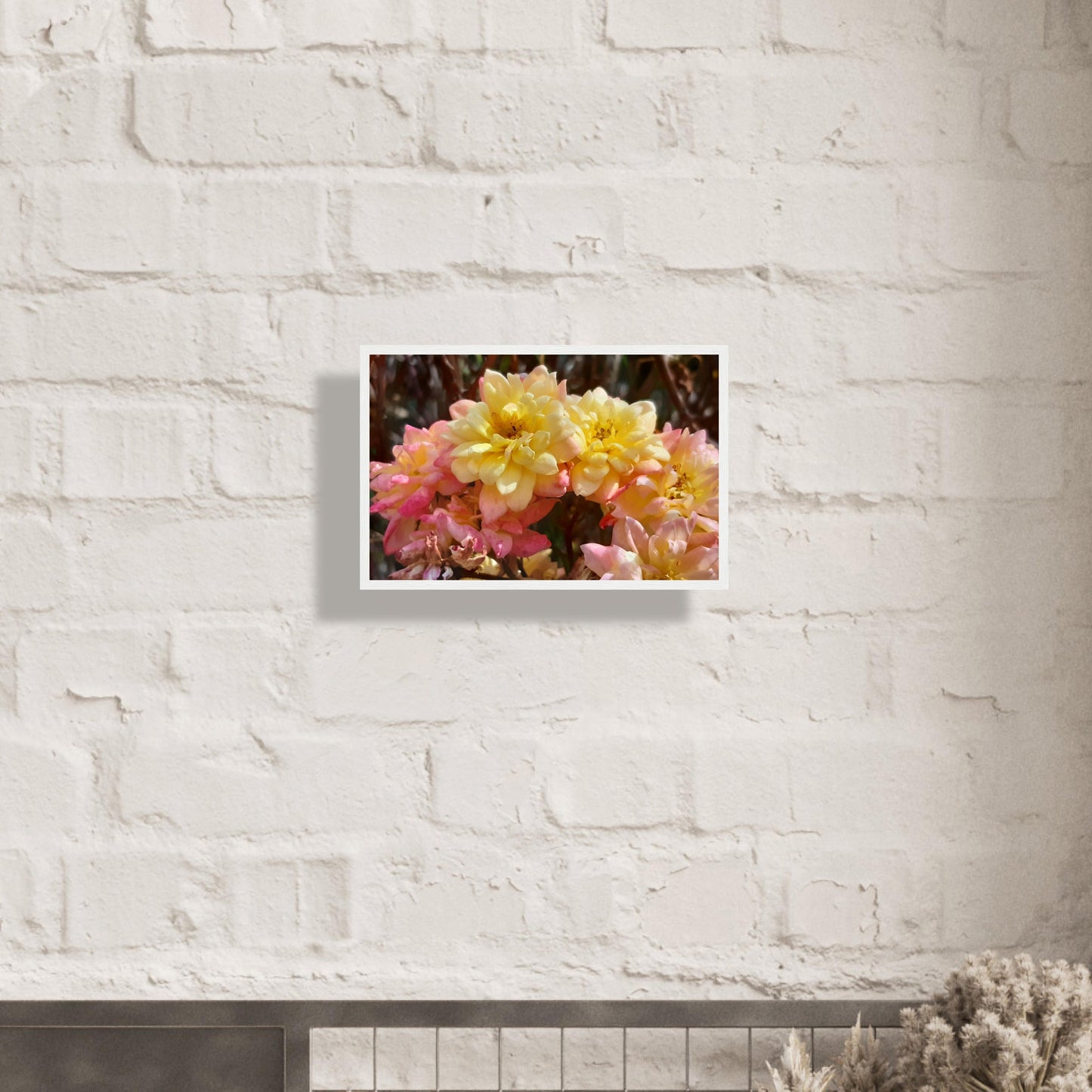 Soft Bloom Harmony - Framed Poster - JDivine