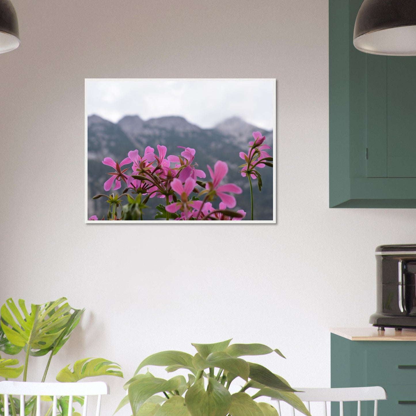 Alpine Bloom - Framed Poster - JDivine