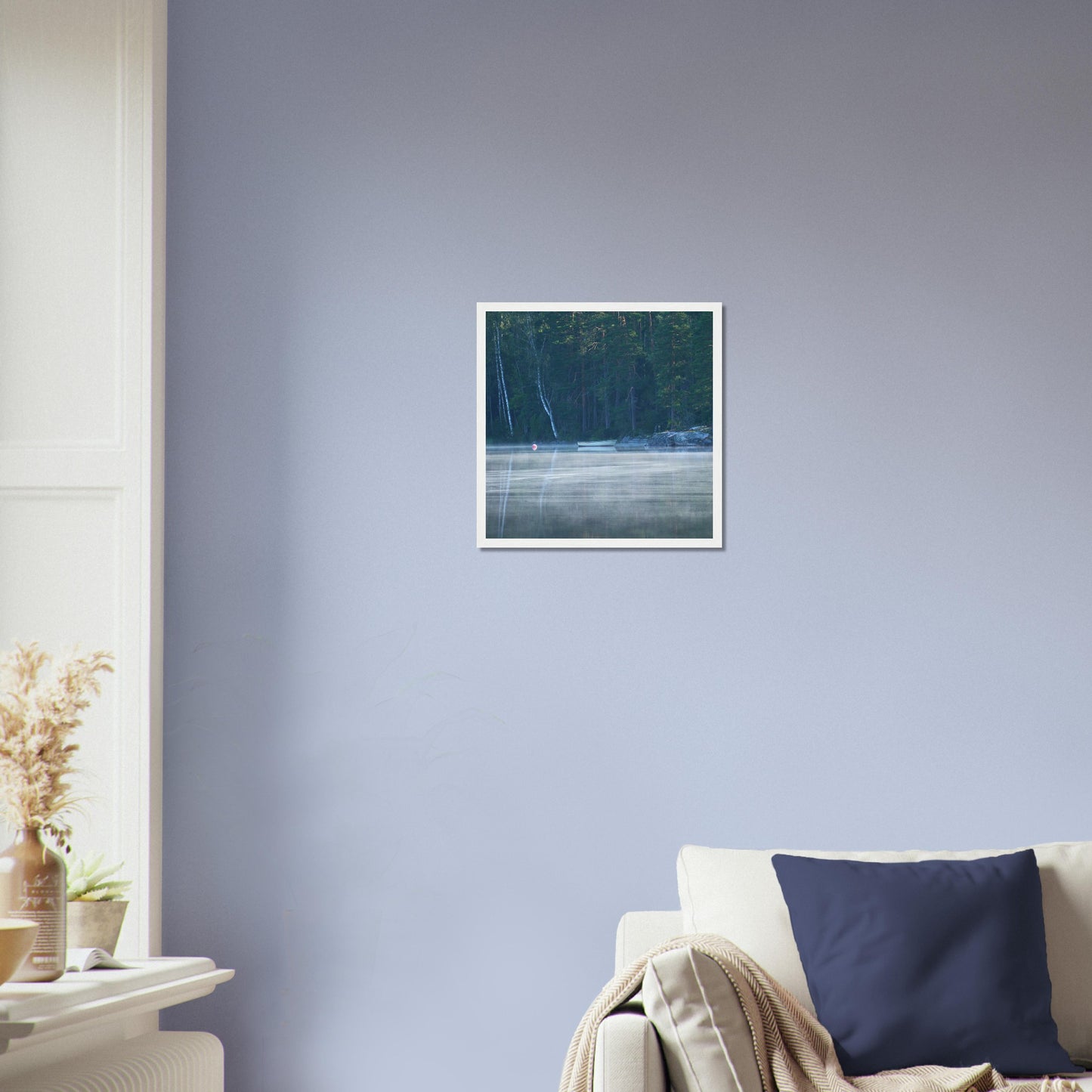 Misty Morning Calm - Framed Poster - JDivine