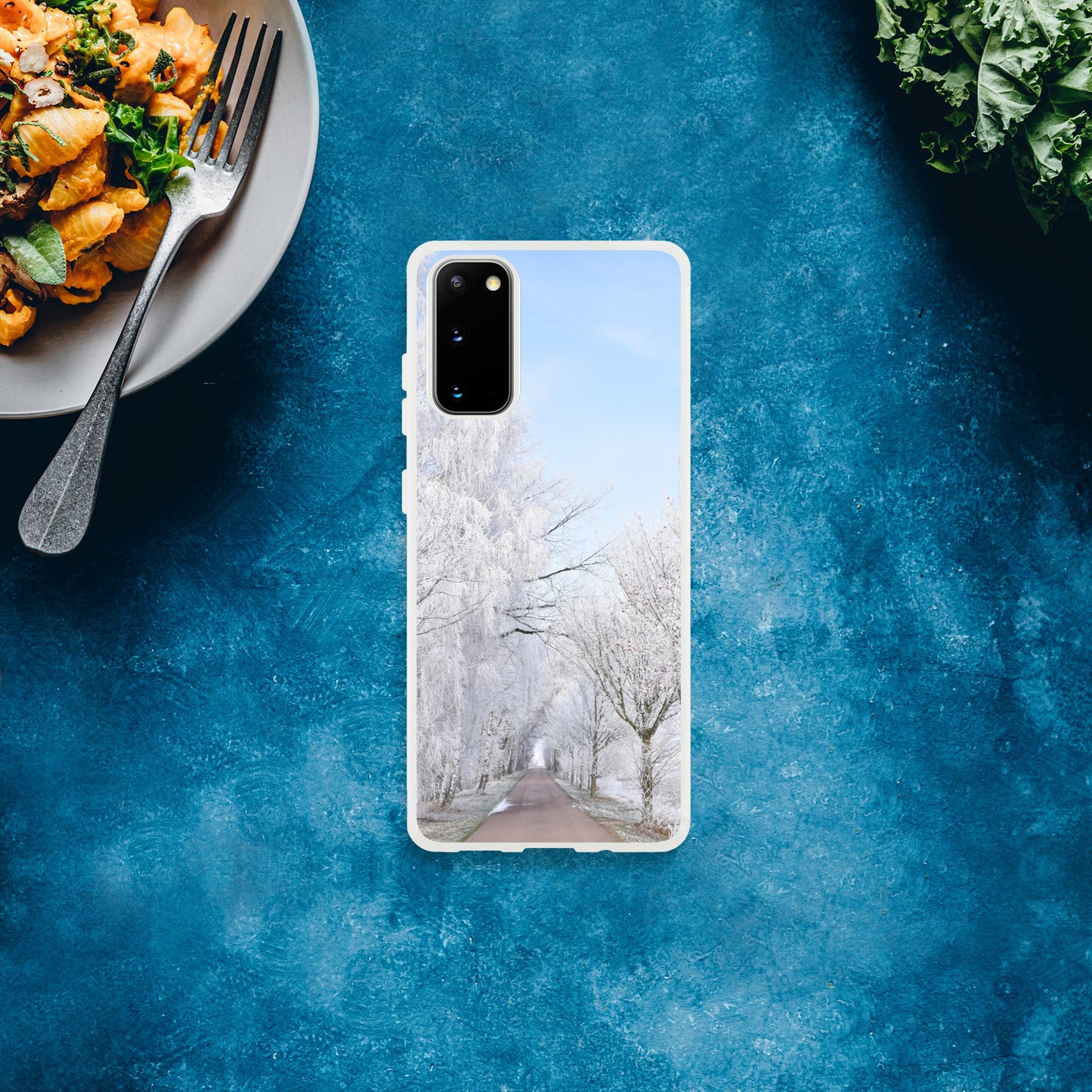 Winter’s Silent Path - Flexi Phone Case - JDivine