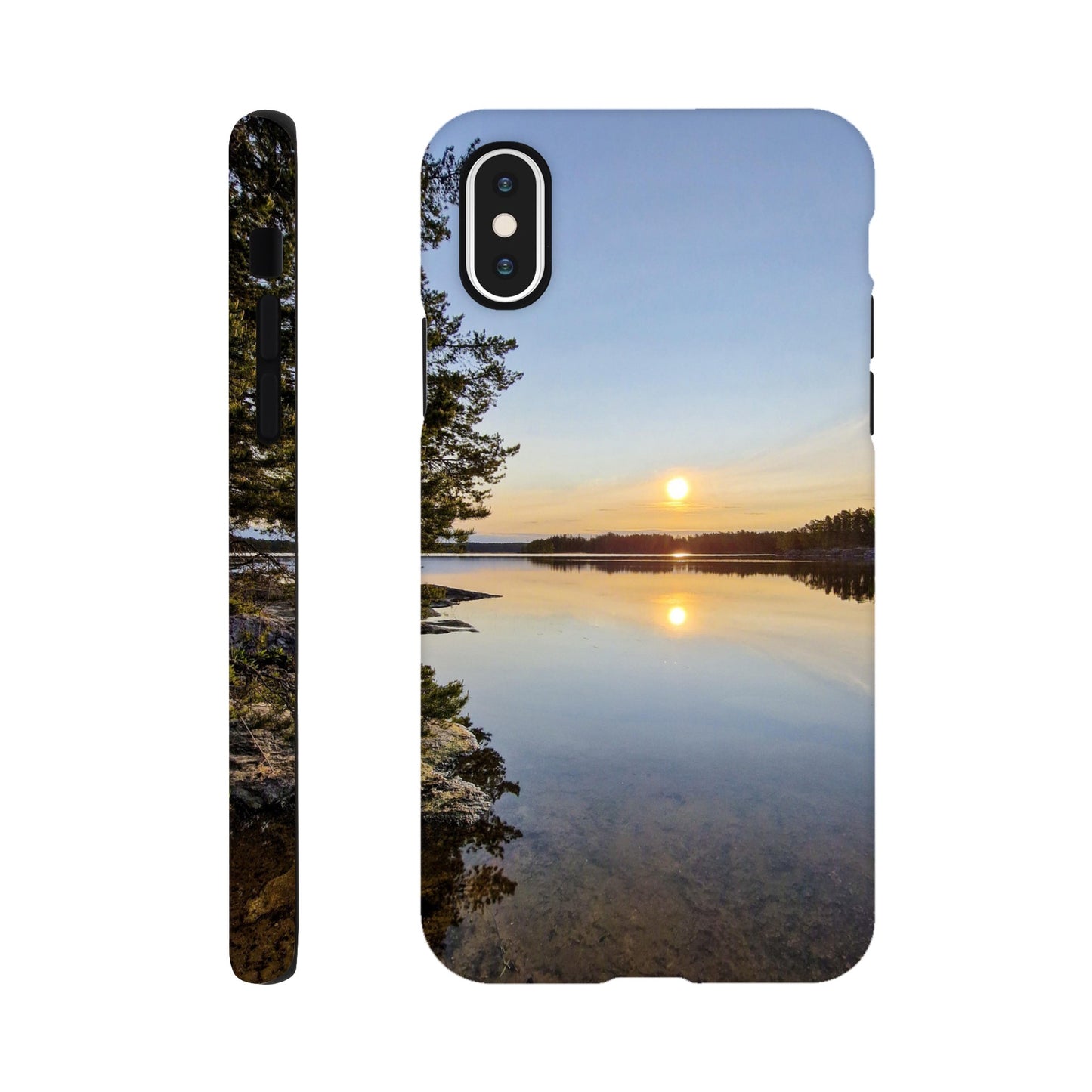 Calm Lake Serenity - Tough Phone Case - JDivine
