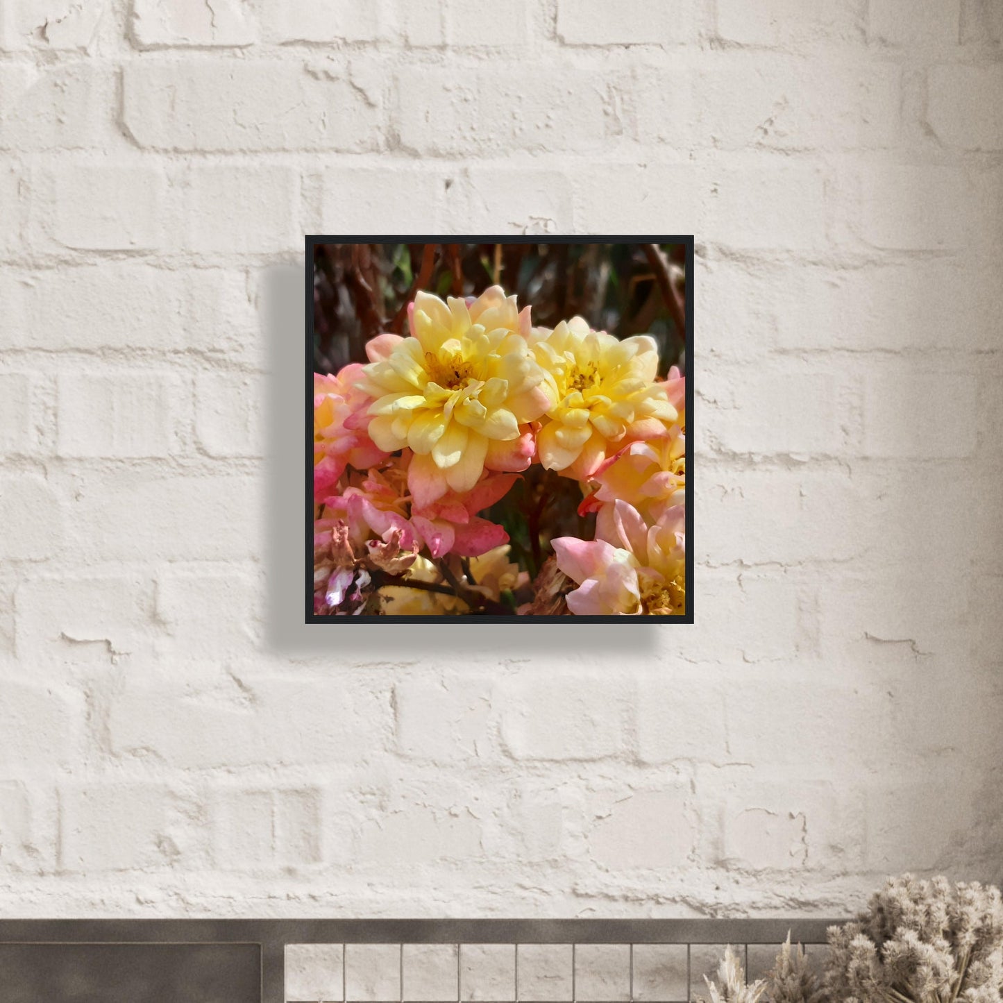 Soft Bloom Harmony - Framed Poster - JDivine