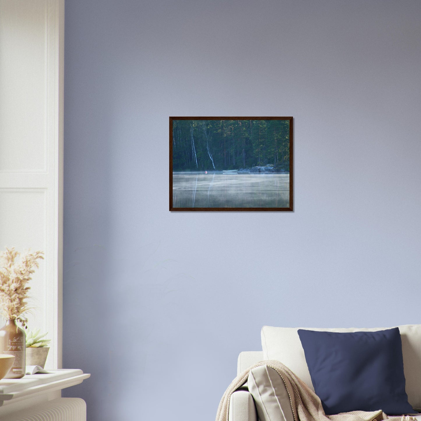 Misty Morning Calm - Framed Poster - JDivine