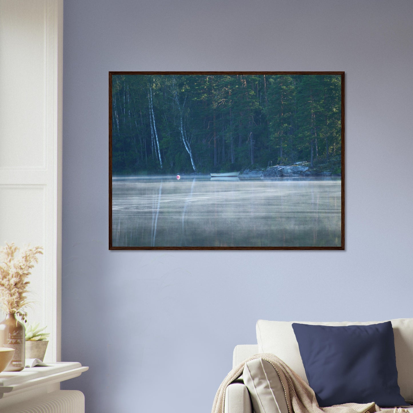 Misty Morning Calm - Framed Poster - JDivine