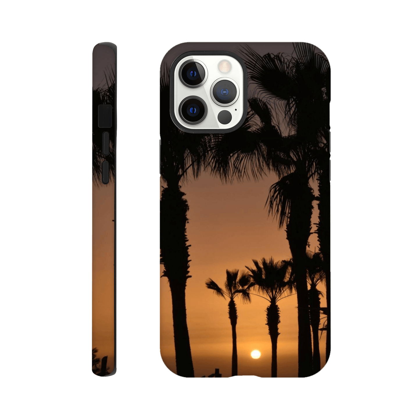 Twilight Palms Silhouette - Tough Phone Case - JDivine
