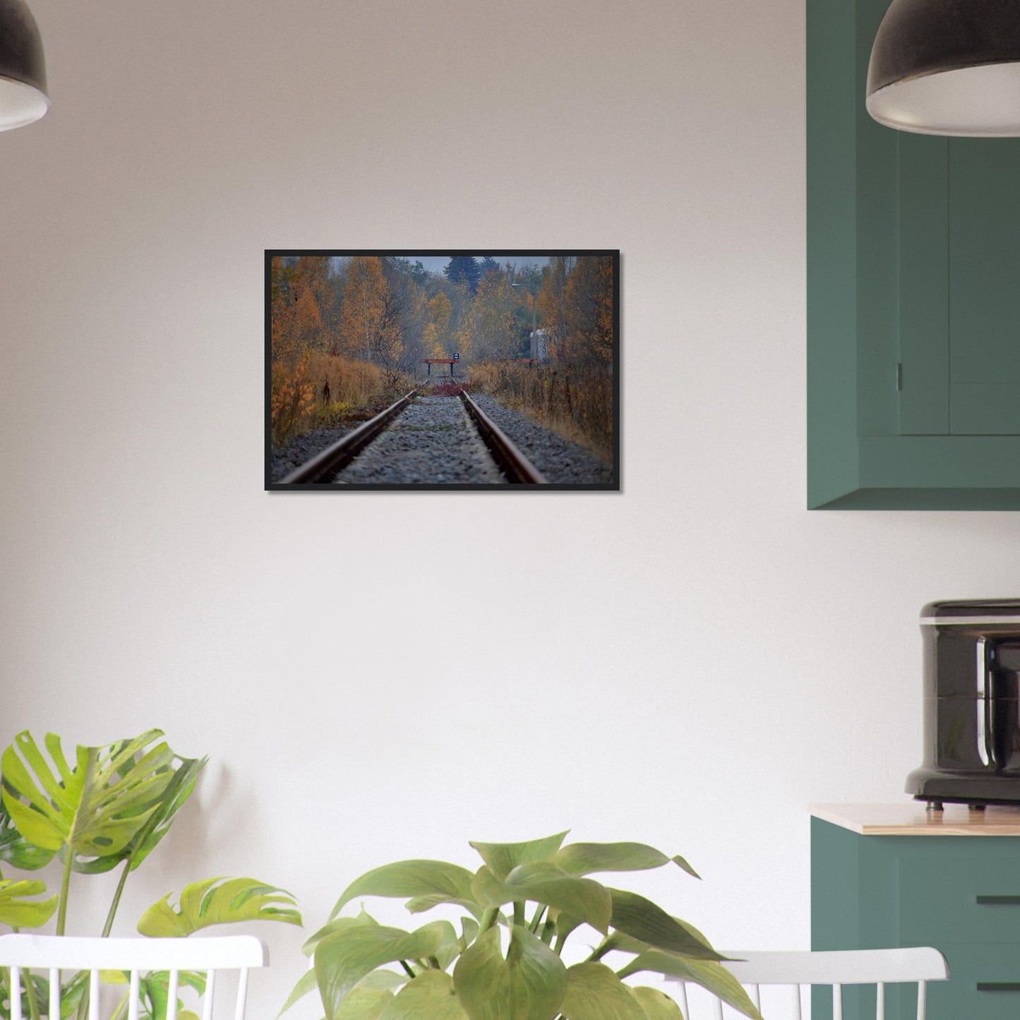 Abandoned Tracks - Framed Poster - JDivine