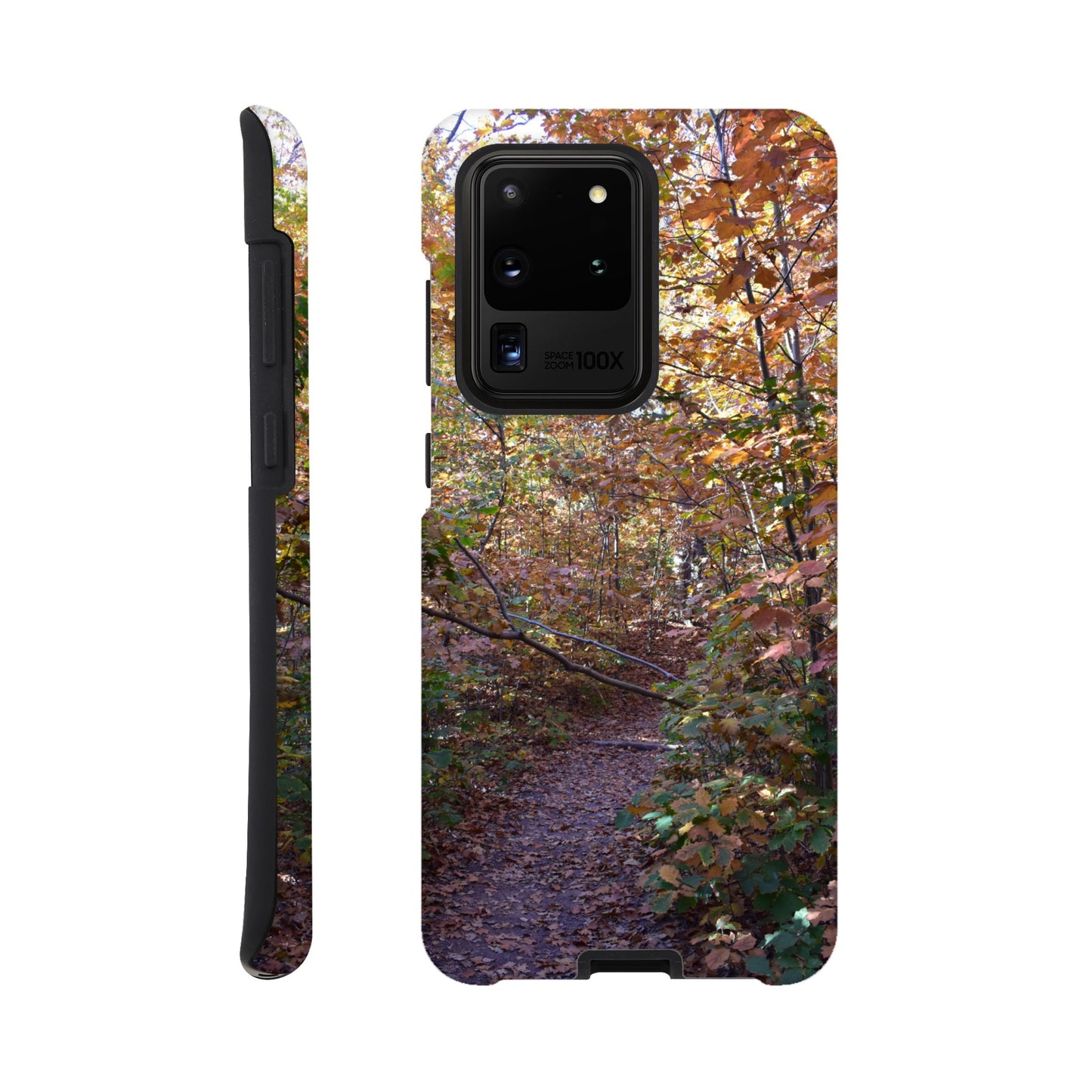 Pathway of Leaves – Tough Phone Case - JDivine
