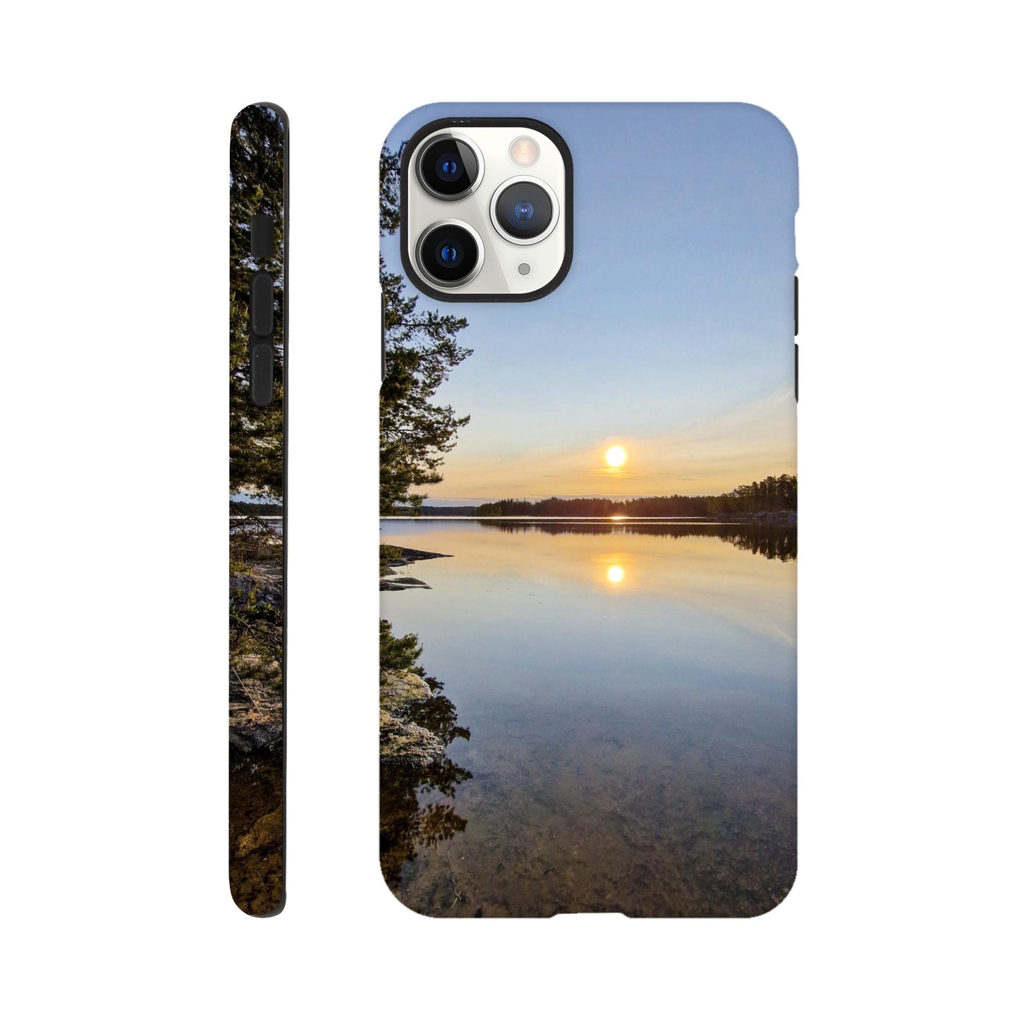 Calm Lake Serenity - Tough Phone Case - JDivine