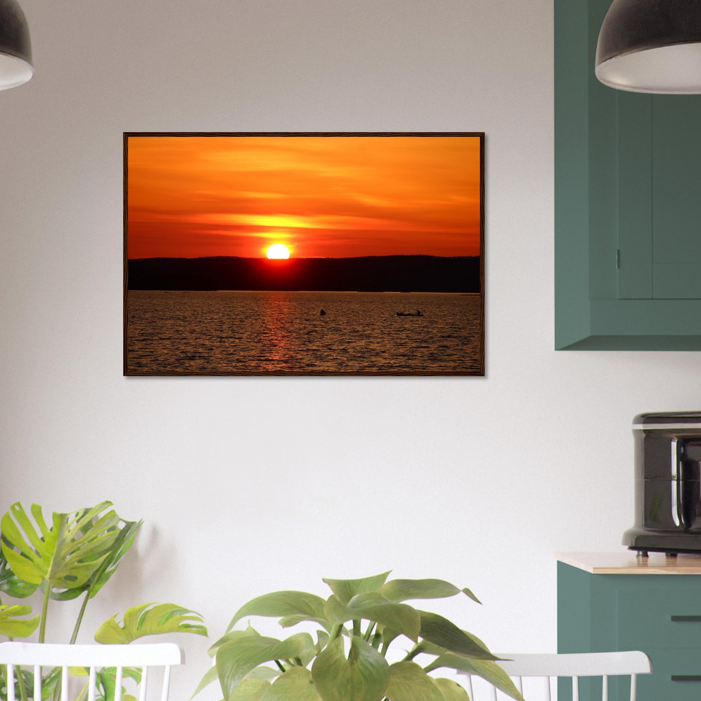 Misty Dawn - Framed Poster - JDivine