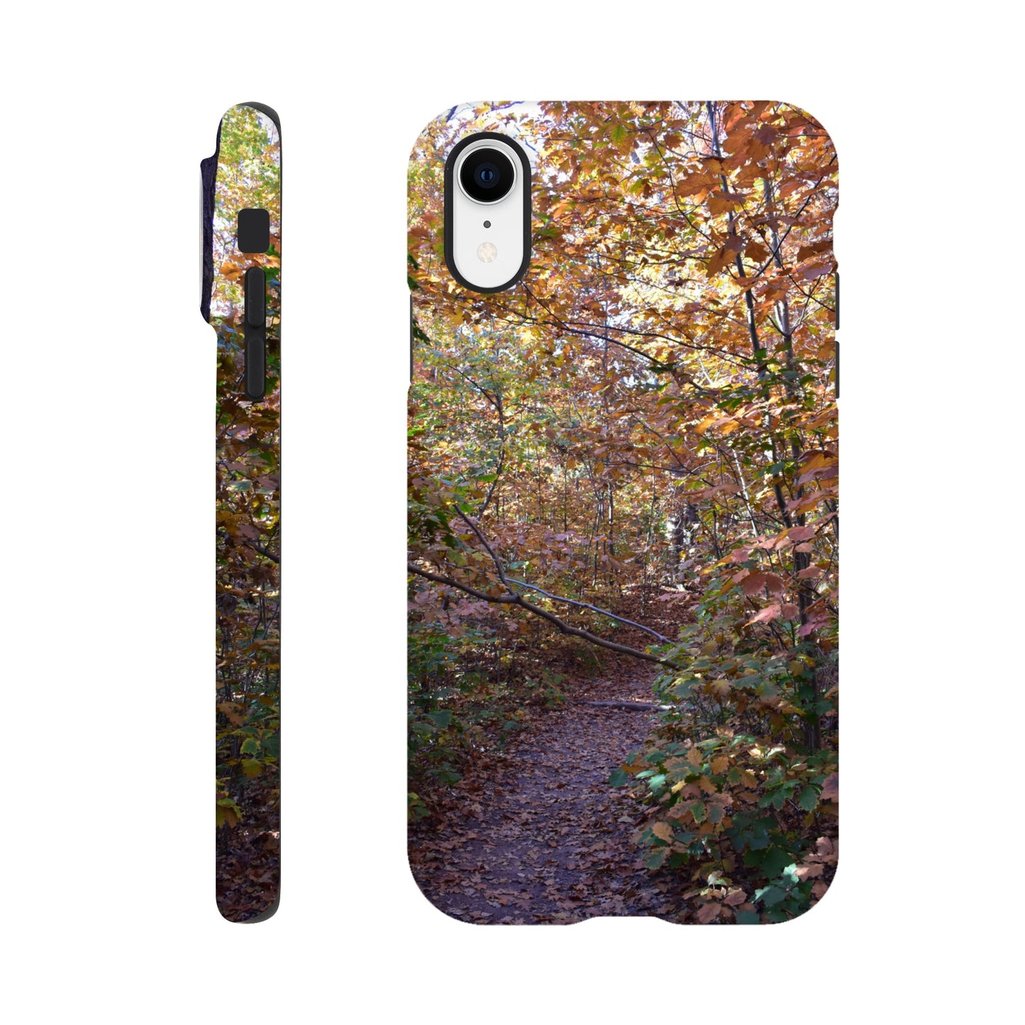 Pathway of Leaves – Tough Phone Case - JDivine