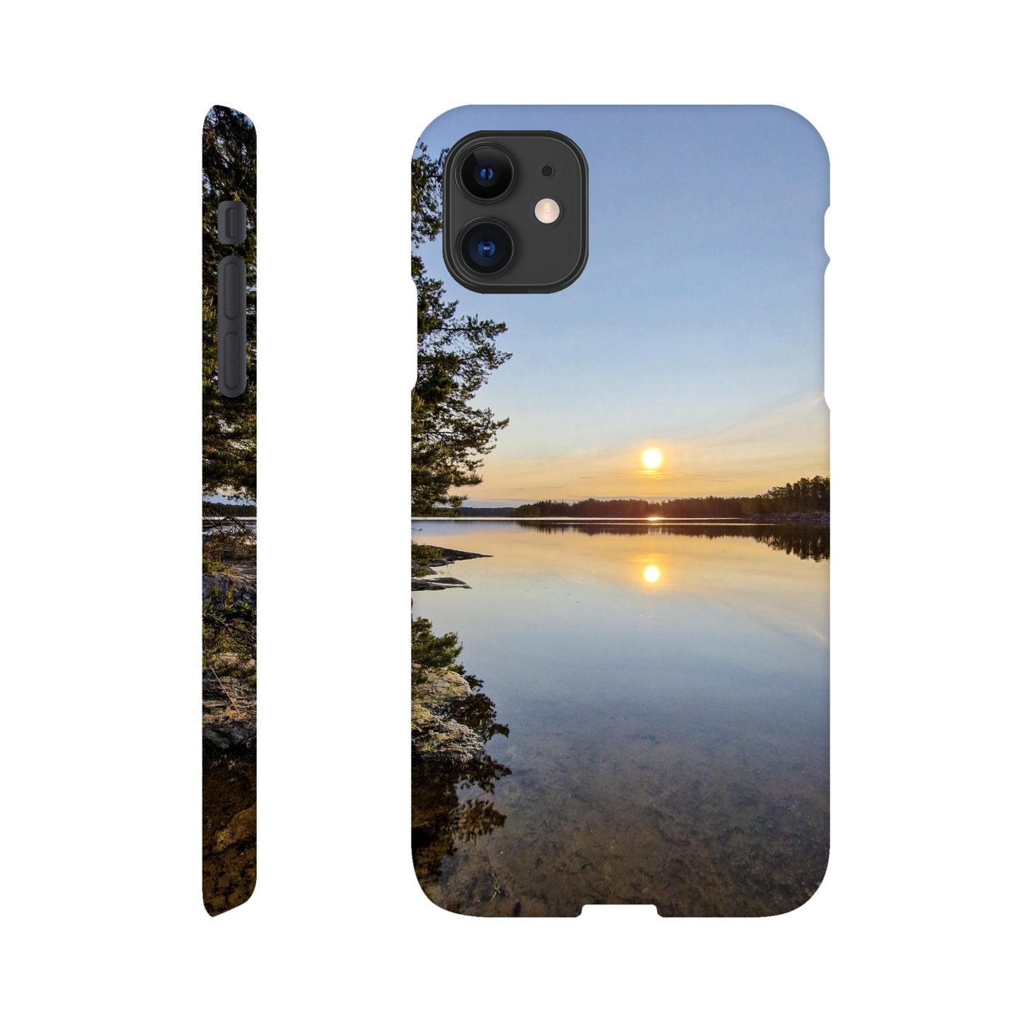 Calm Lake Serenity - Slim Phone Case - JDivine