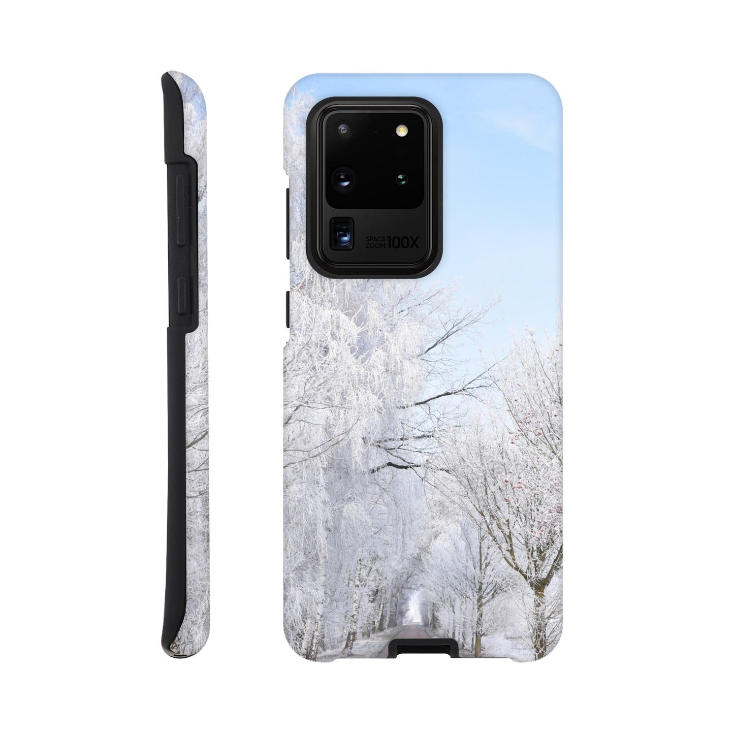 Winter’s Silent Path - Tough Phone Case - JDivine