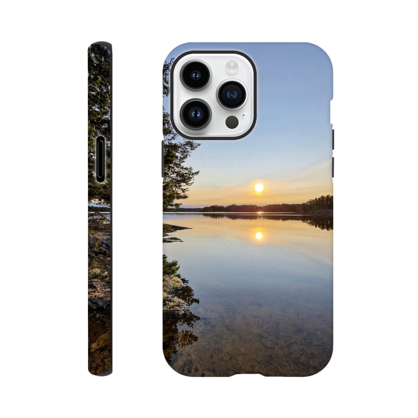 Calm Lake Serenity - Tough Phone Case - JDivine