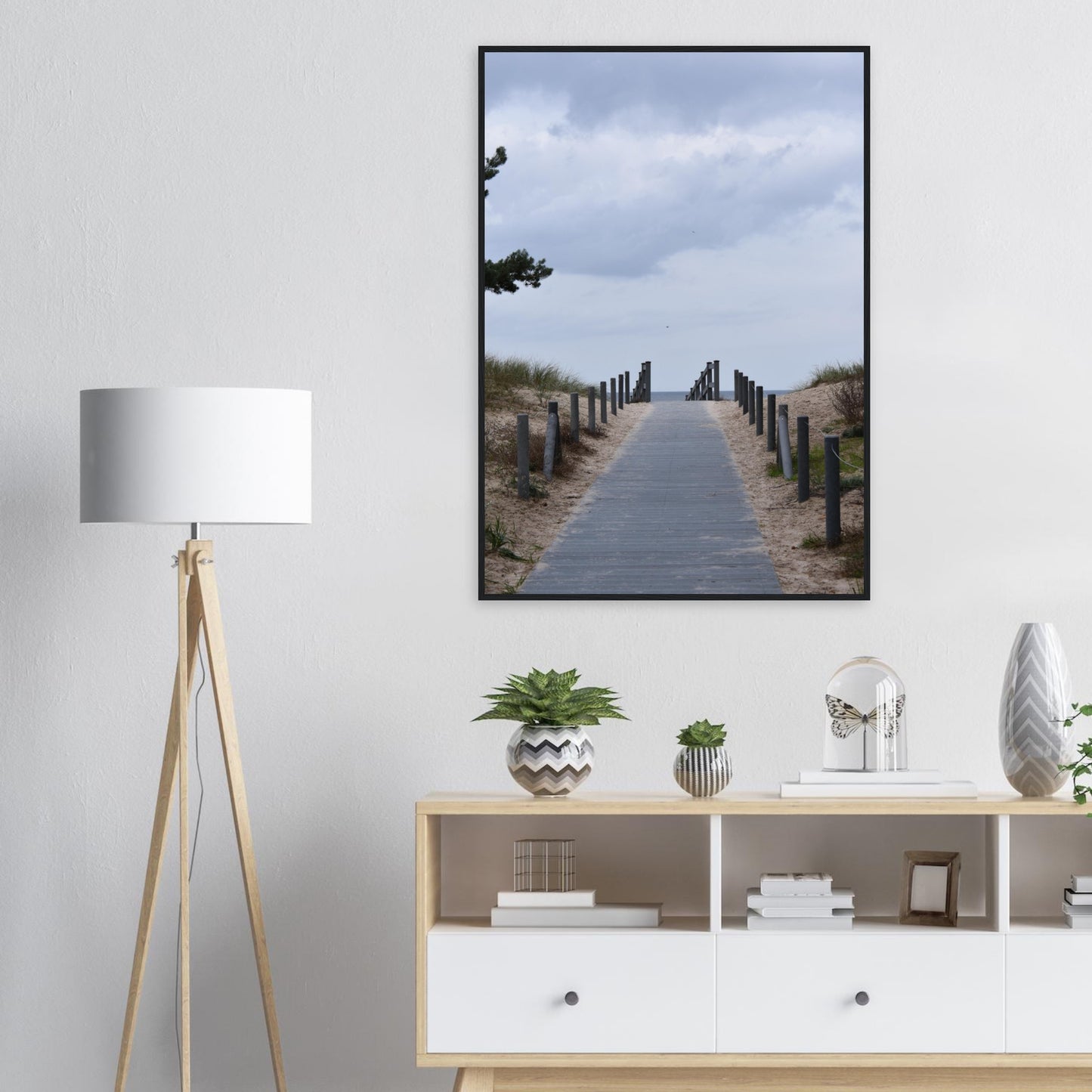 Seashore Boardwalk - Poster with Hanger - JDivine