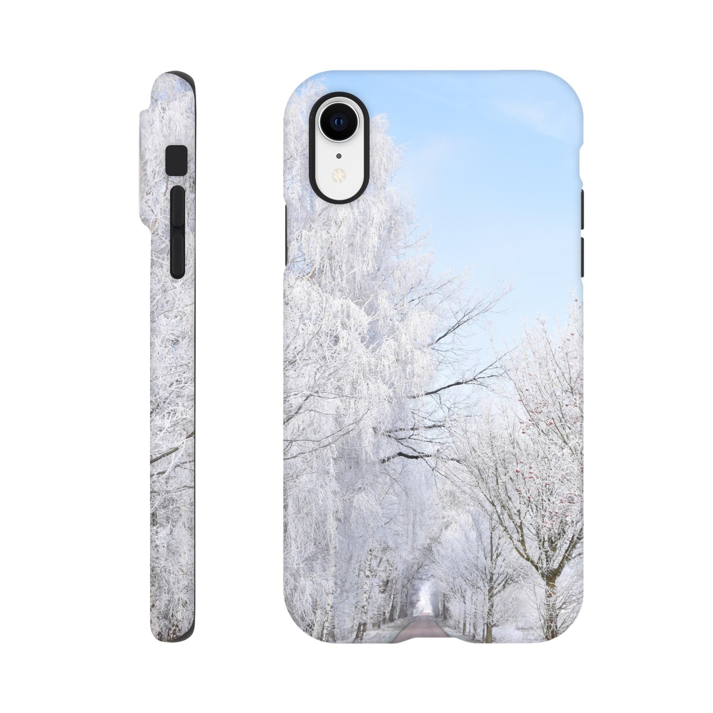 Winter’s Silent Path - Tough Phone Case - JDivine