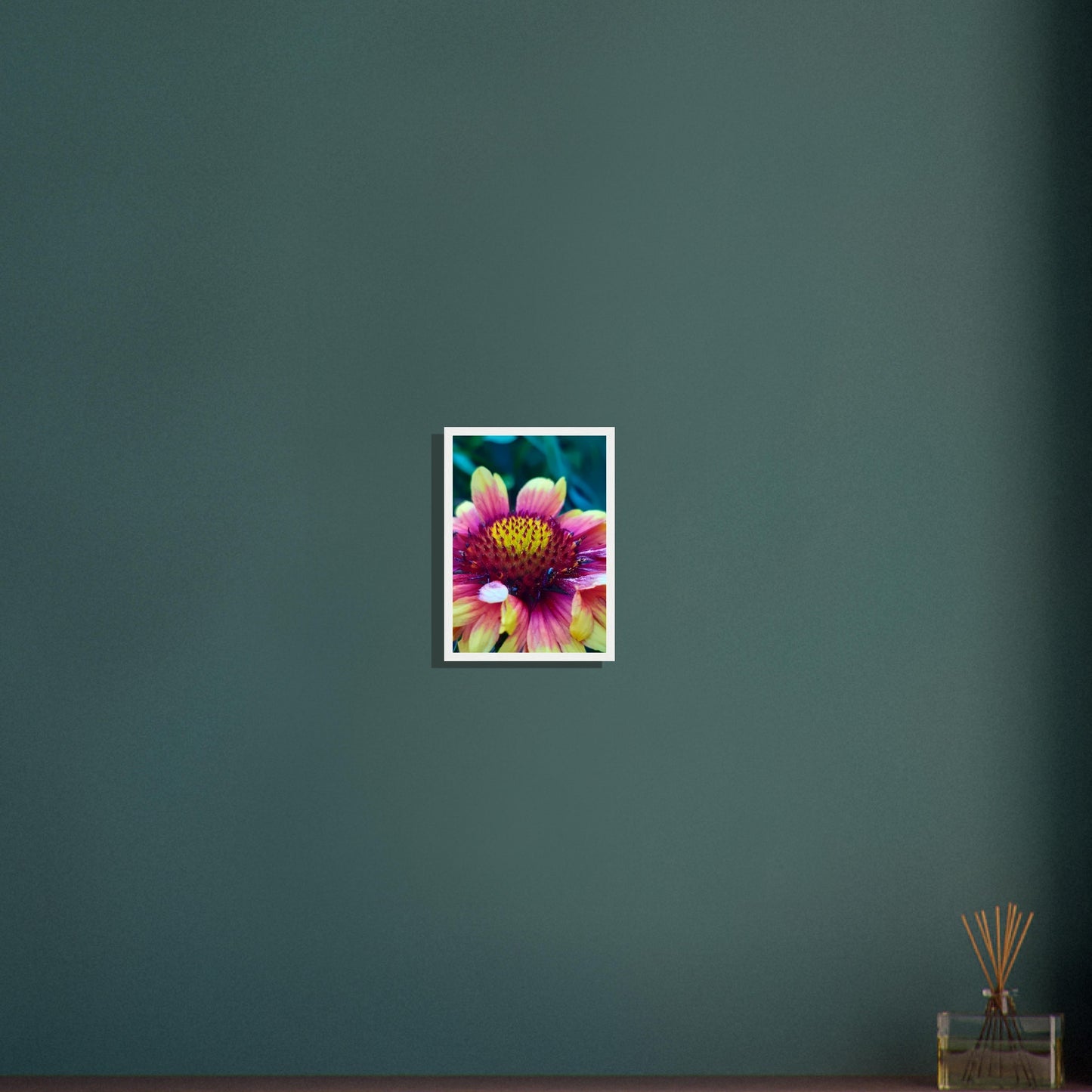 Vibrant Petal Symphony - Framed Poster - JDivine