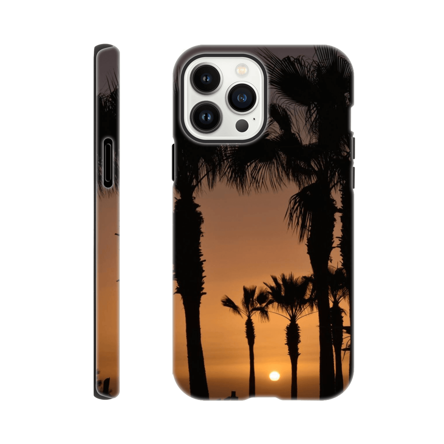 Twilight Palms Silhouette - Tough Phone Case - JDivine