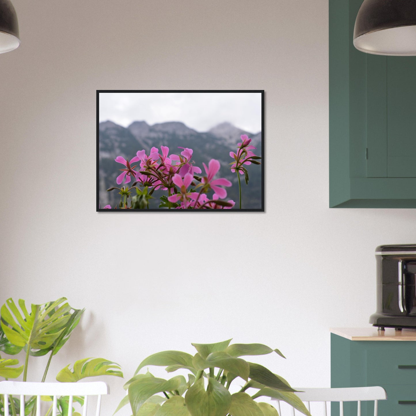 Alpine Bloom - Framed Poster - JDivine