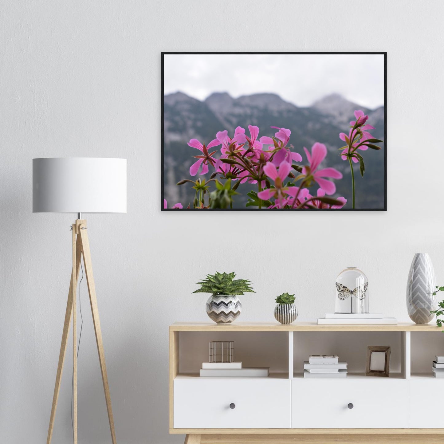 Alpine Bloom - Framed Poster - JDivine