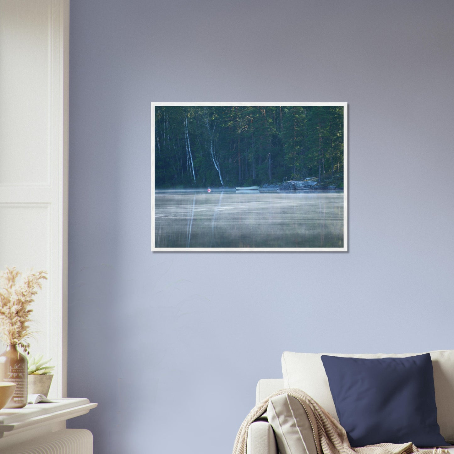 Misty Morning Calm - Framed Poster - JDivine