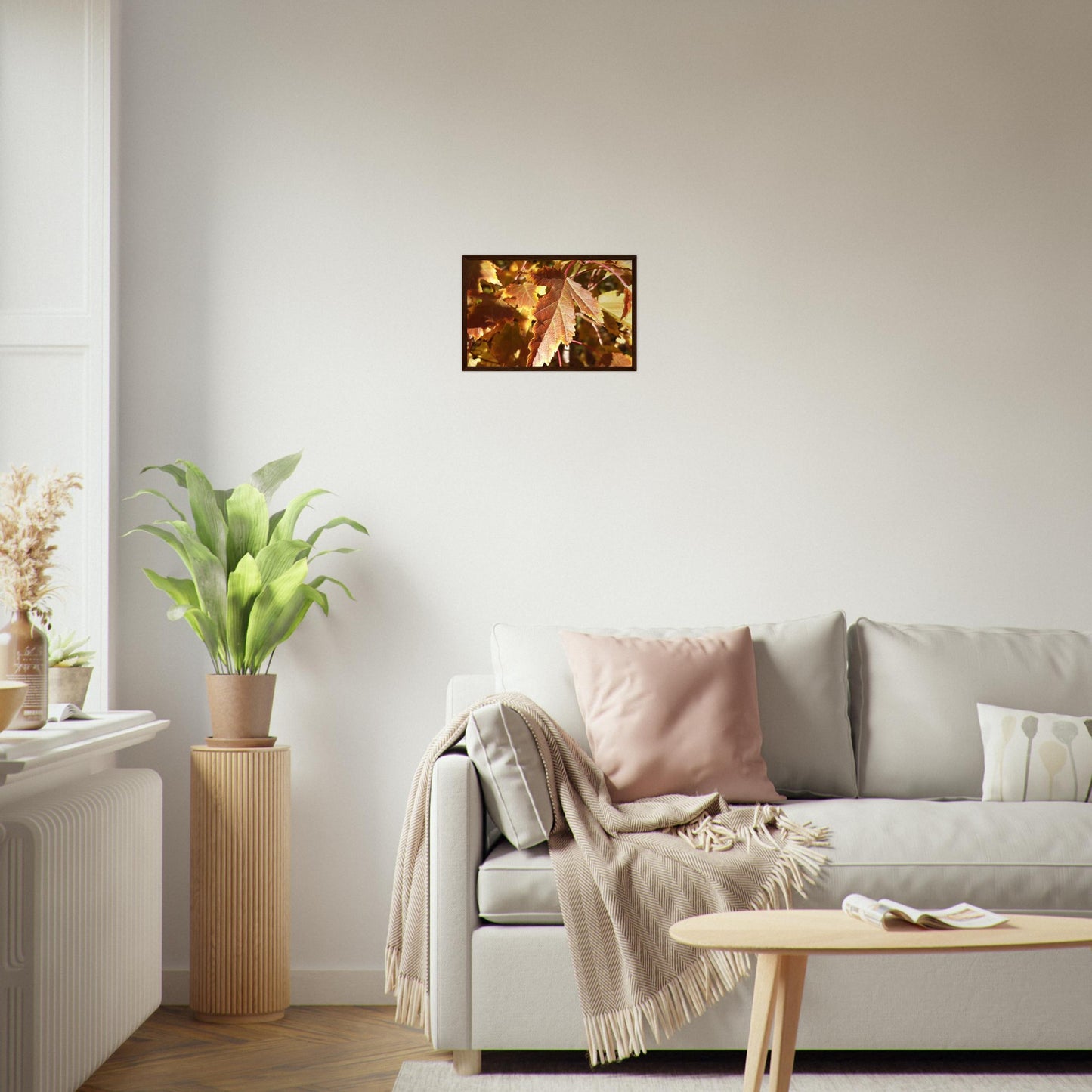 Autumn's Golden Glow - Framed Poster - JDivine