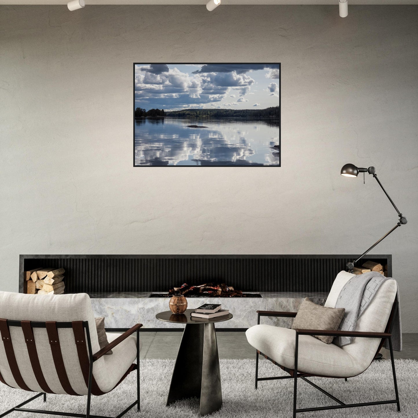 Tranquil Reflections - Framed Poster - JDivine