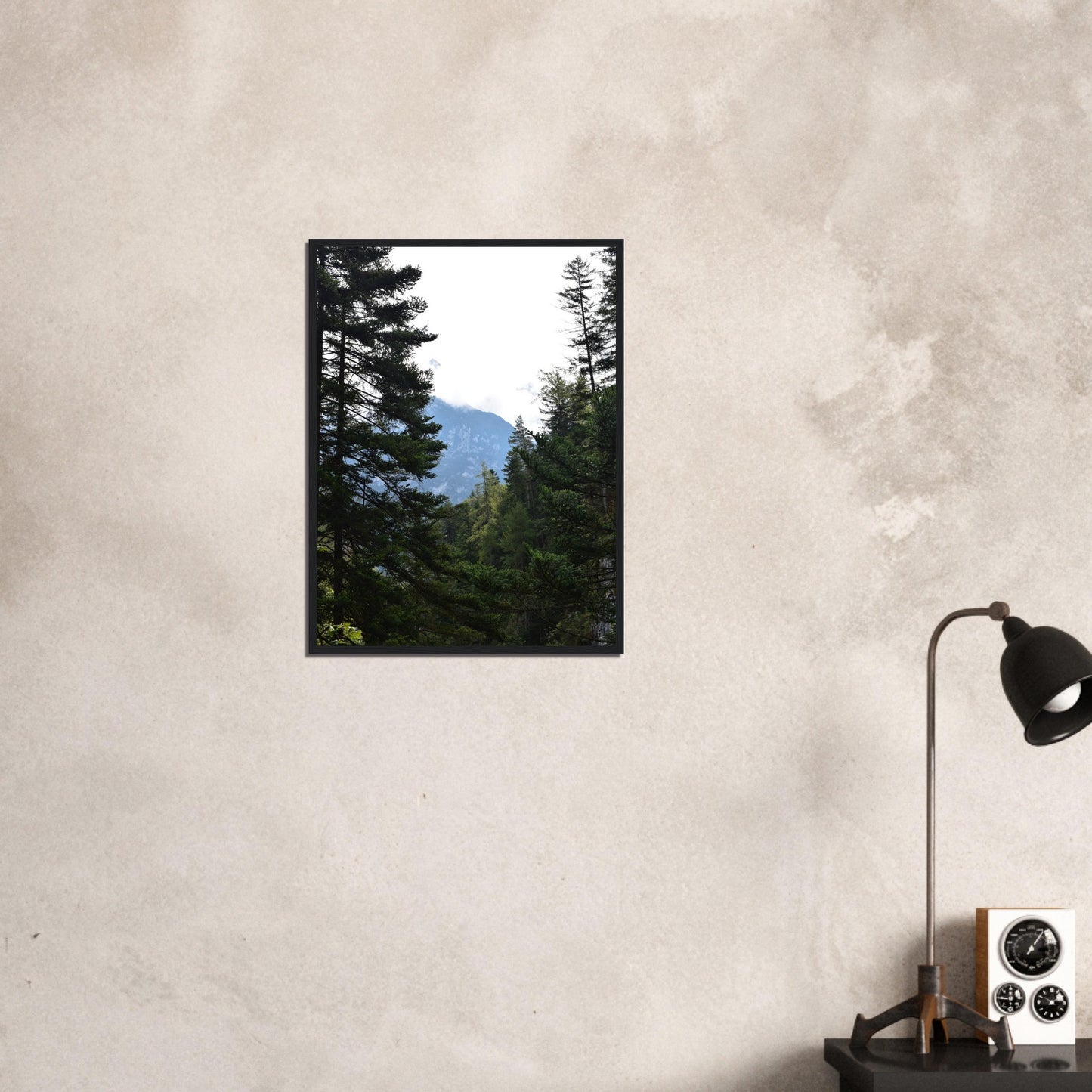 Veiled Ascent - Framed Poster - JDivine