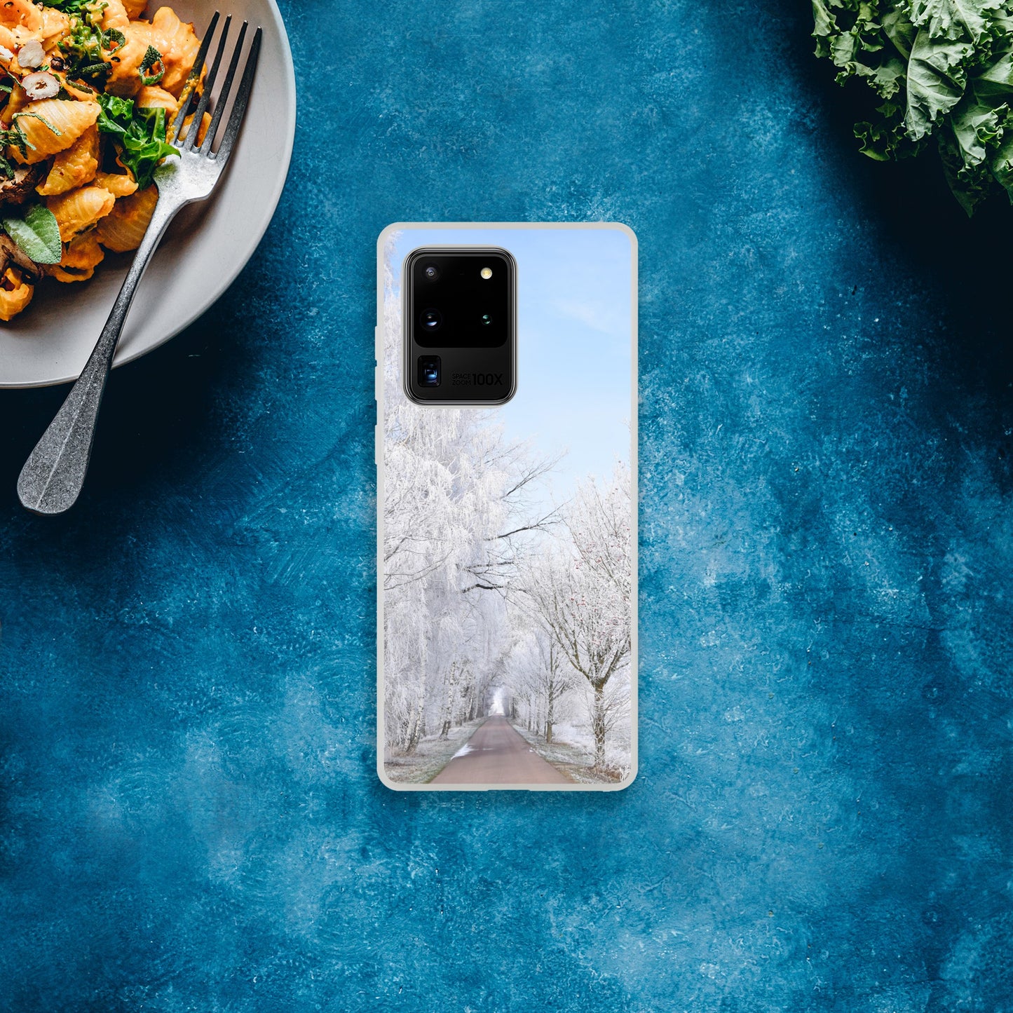 Winter’s Silent Path - Flexi Phone Case - JDivine