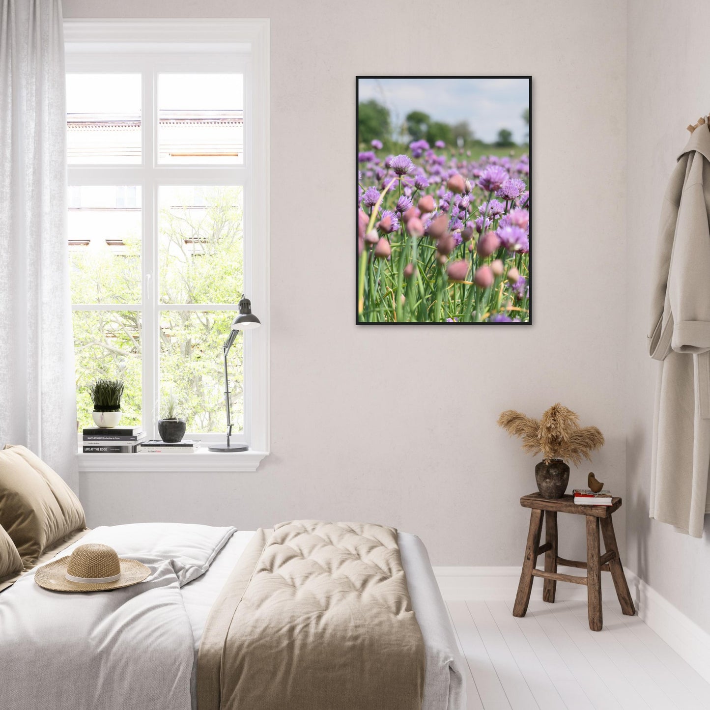 Purple Bloom Whispers - Framed Poster - JDivine